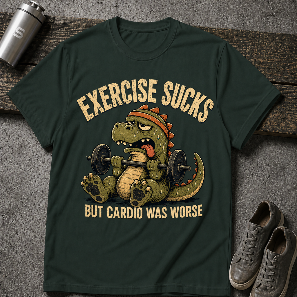Exercise Sucks - Tee