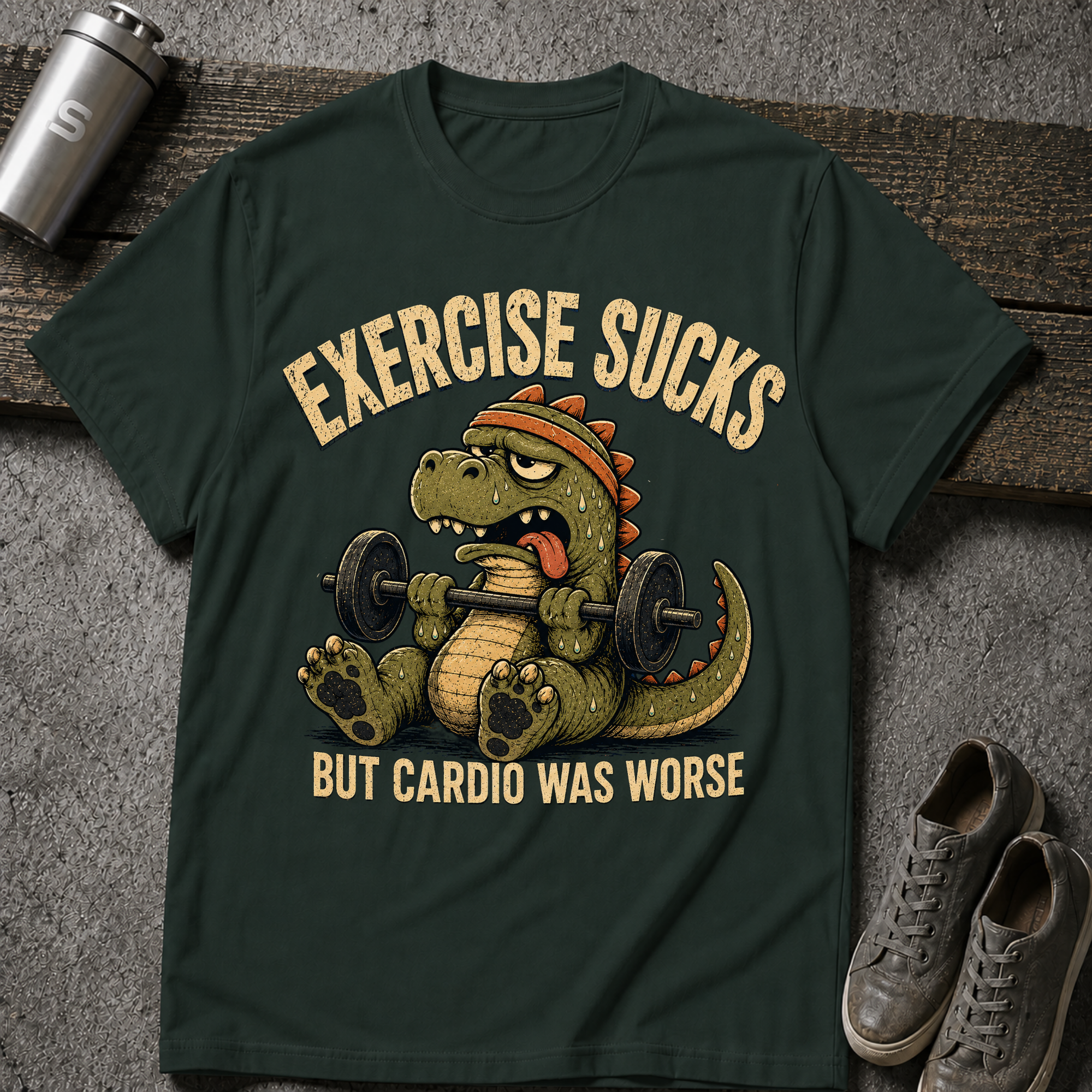 Exercise Sucks - Tee