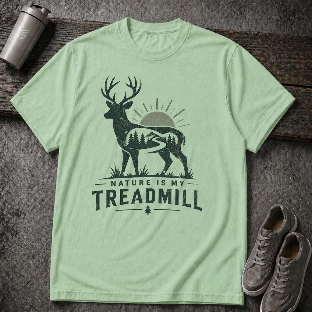 Nature Is My Treadmil - Tee