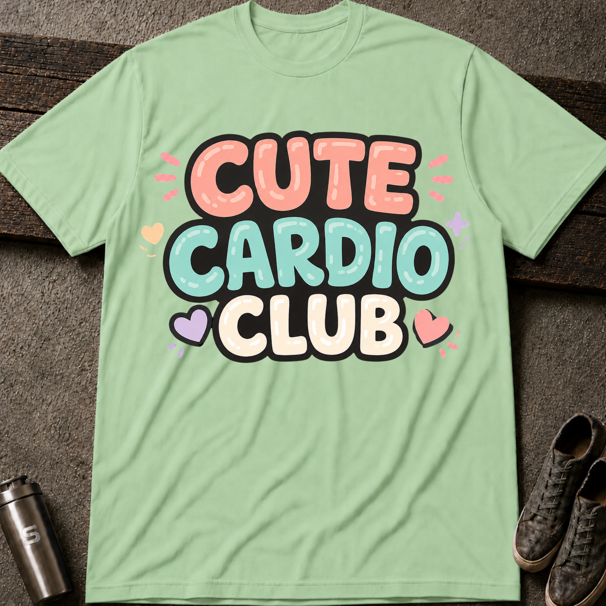 Cute Cardio Club  - Tee