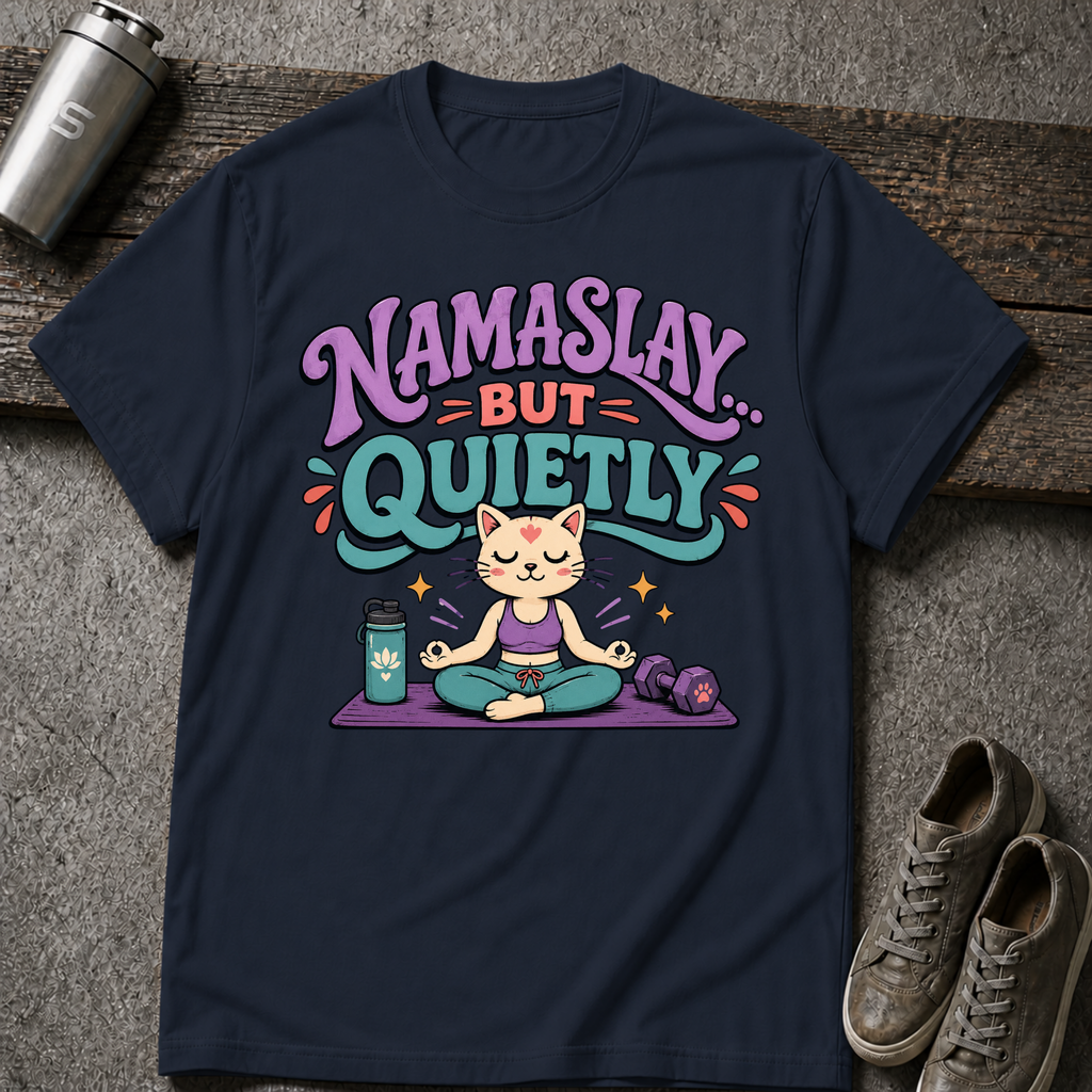 Namaslay Quietly Yoga Tee