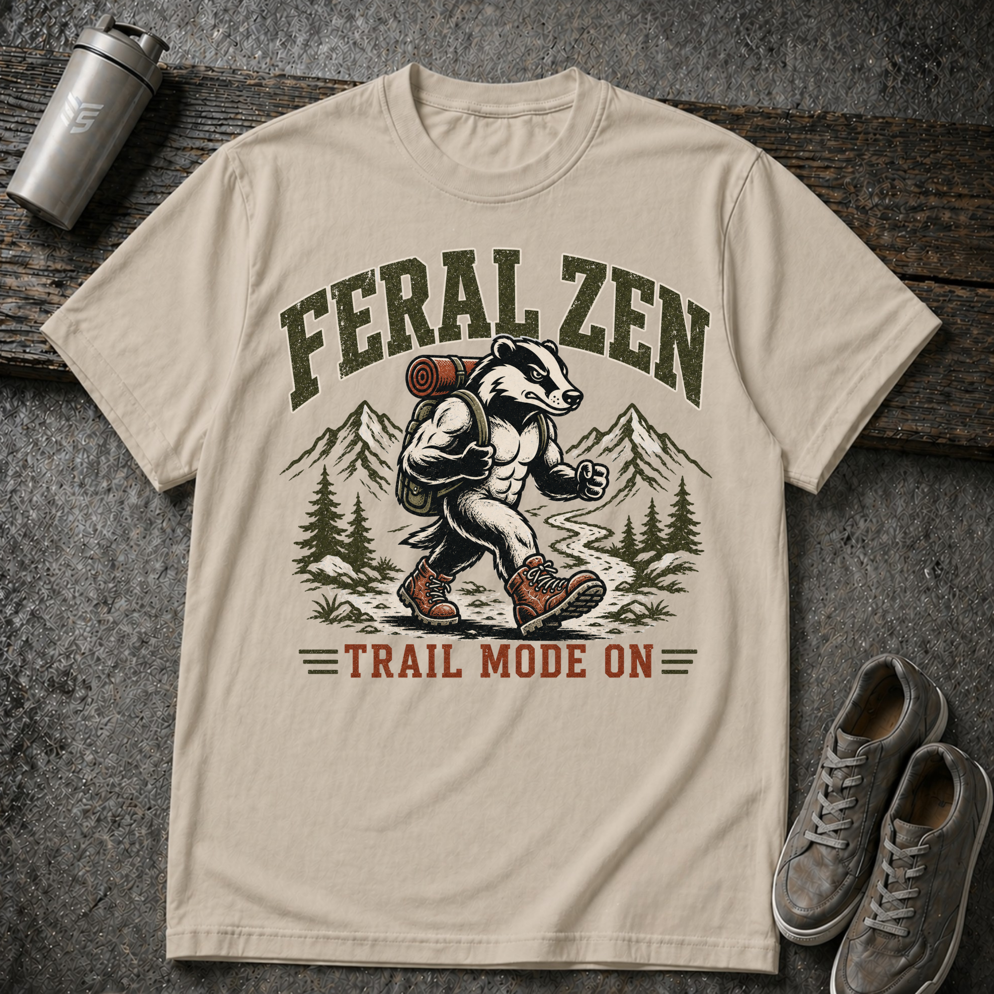 Feral Zen- Tee
