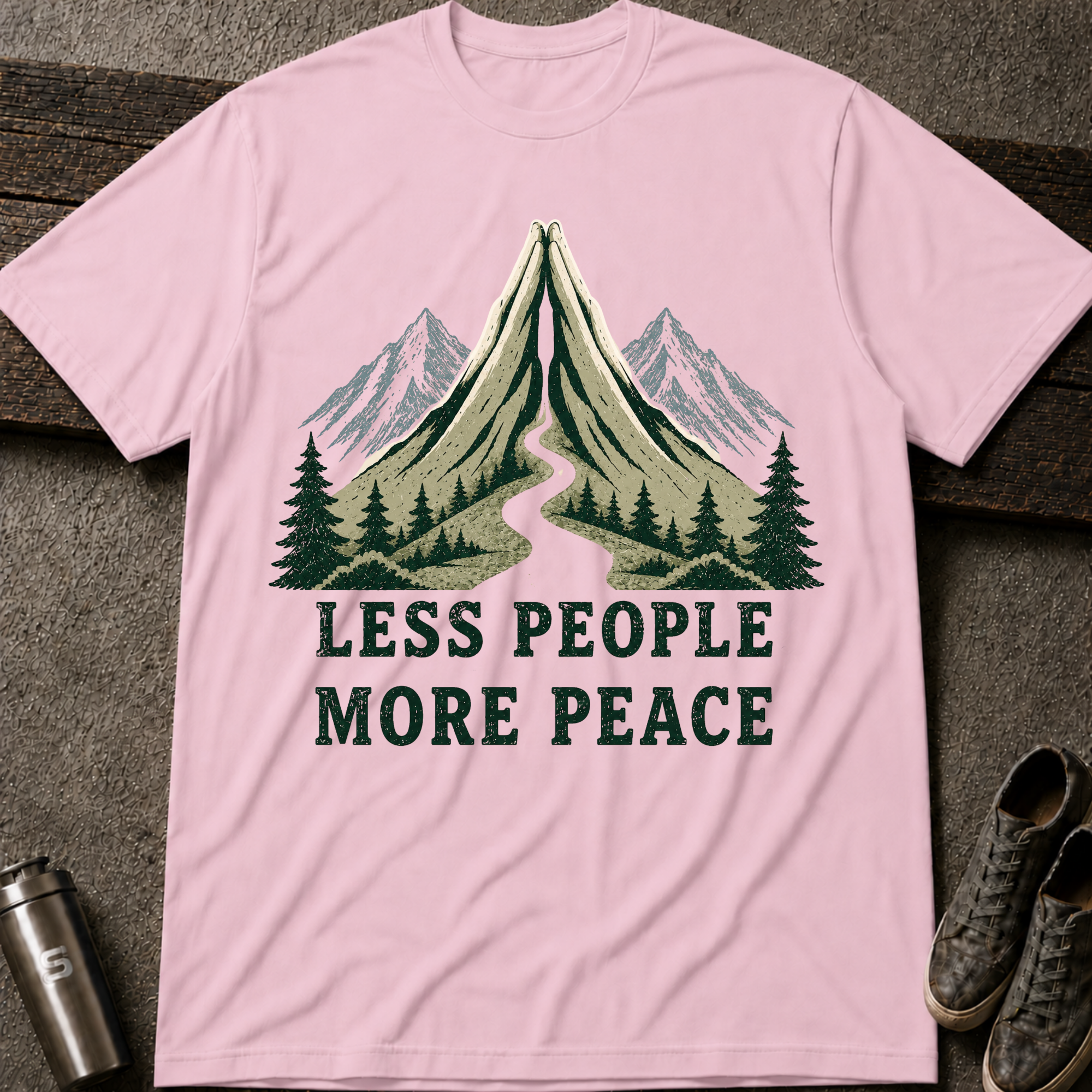 Less People More Peace - Tee