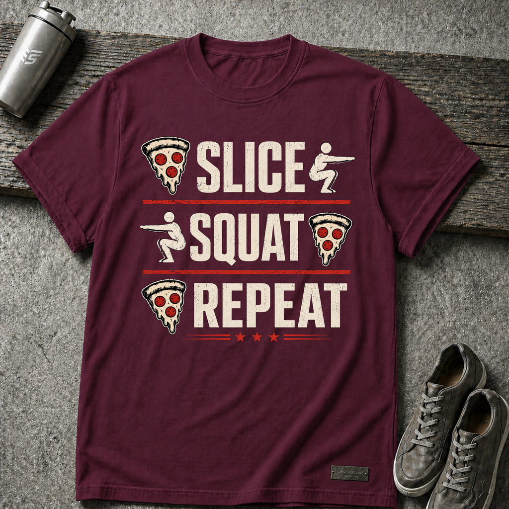 Slice & Squat - Tee