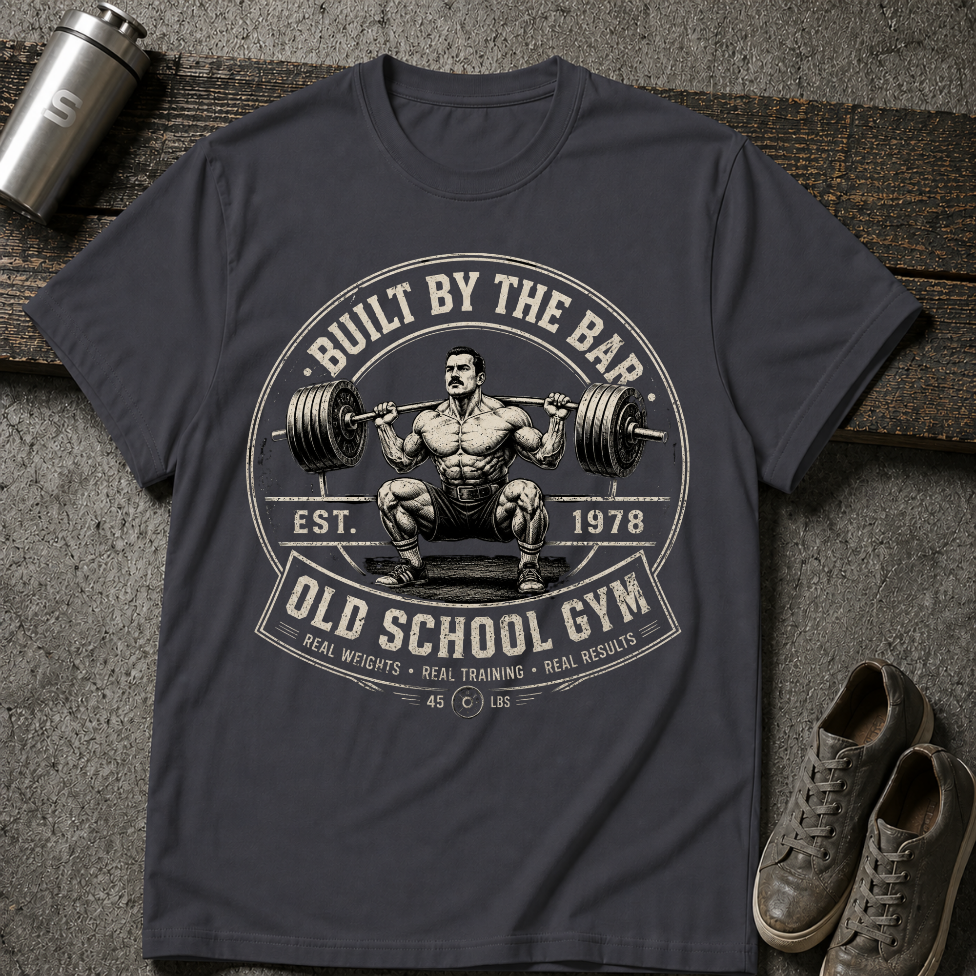 Built By The Bar - Tee