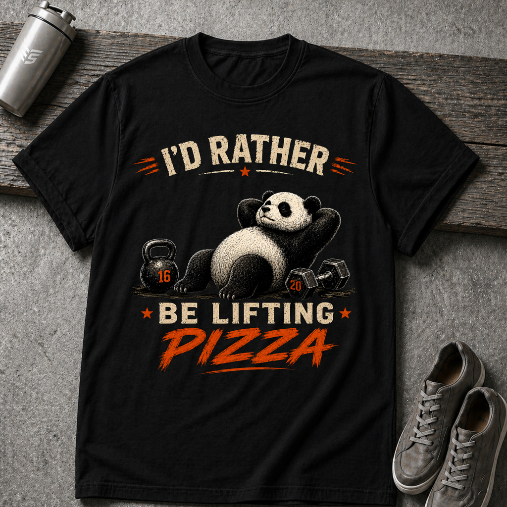 Lifting Pizza - Tee