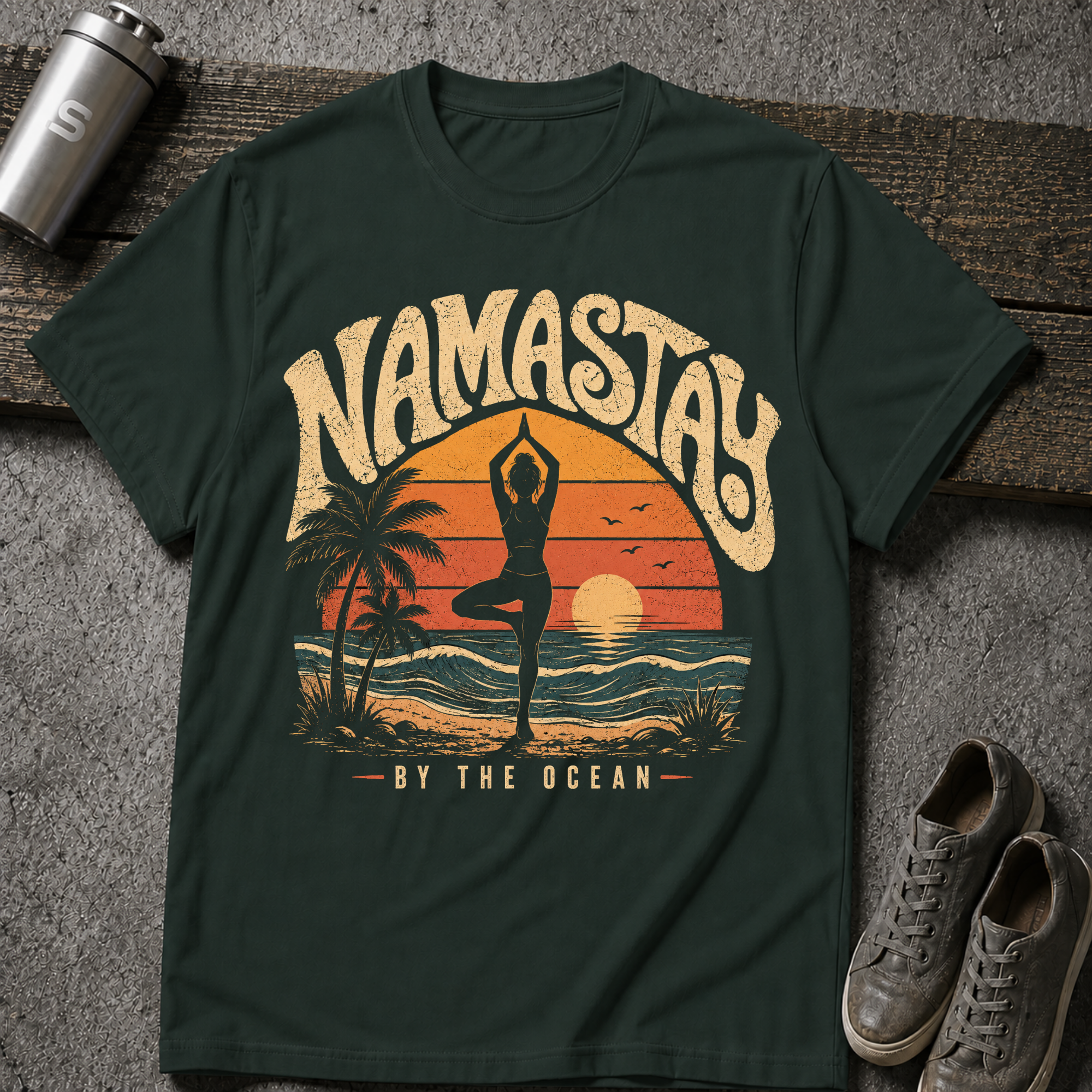 Sunset Yoga - Tee
