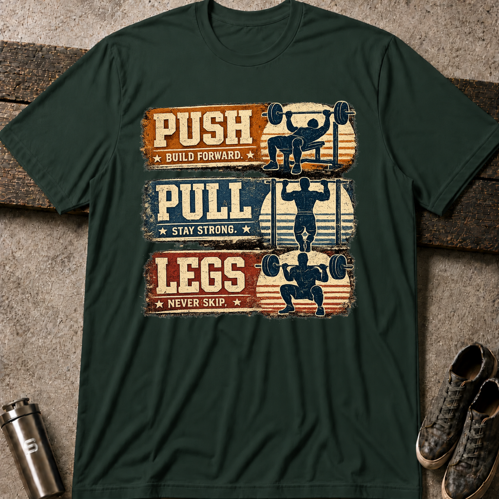 Push Pull Legs - Tee