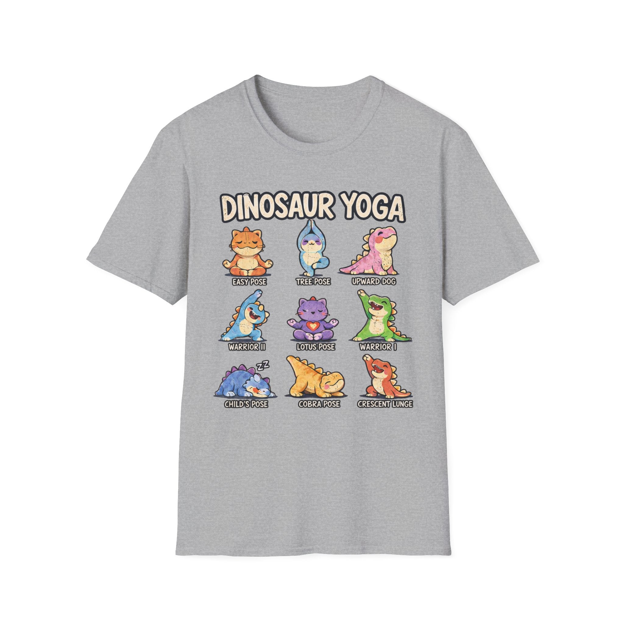Dinosaur Yoga - T-Shirt