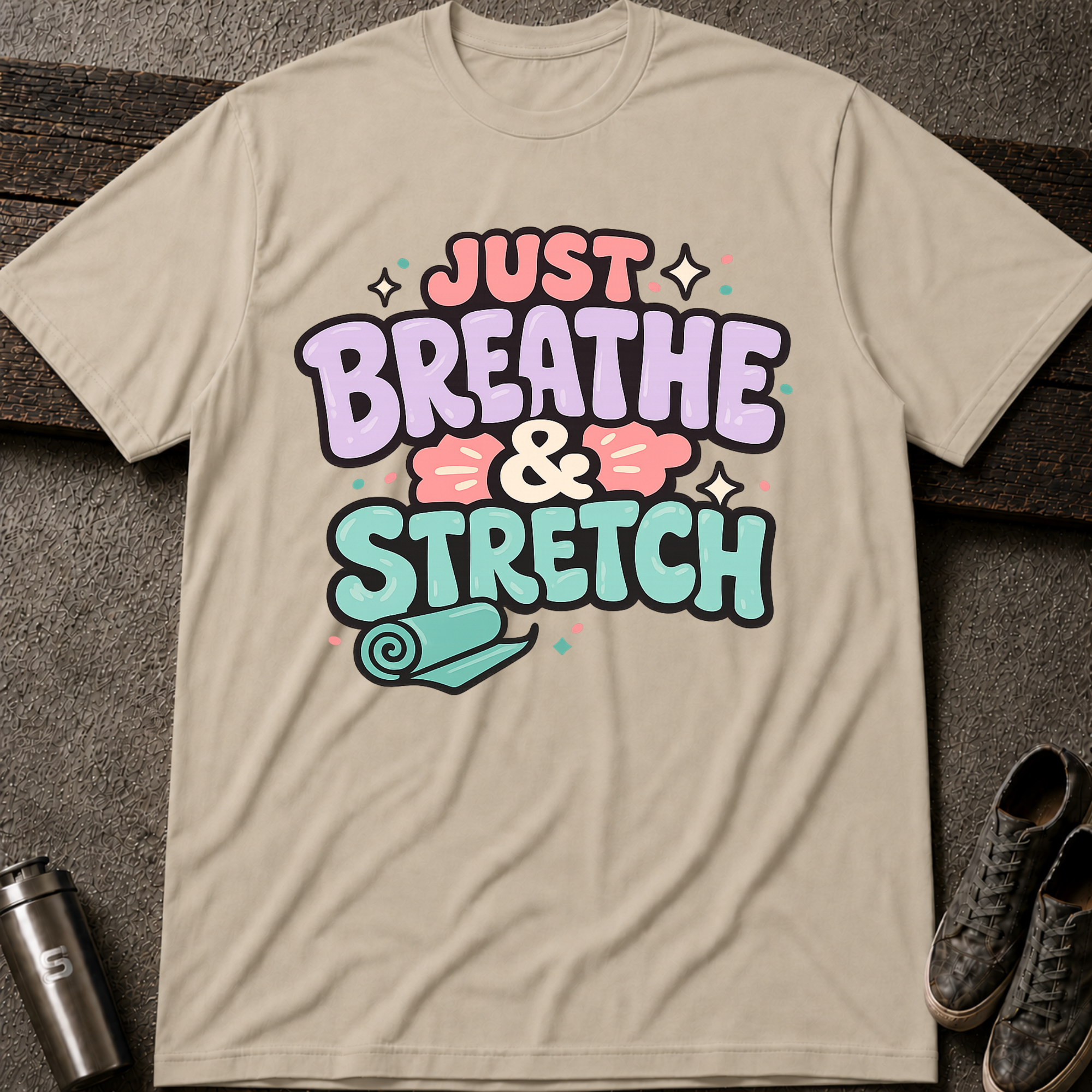 Breathe & Stretch  - Tee