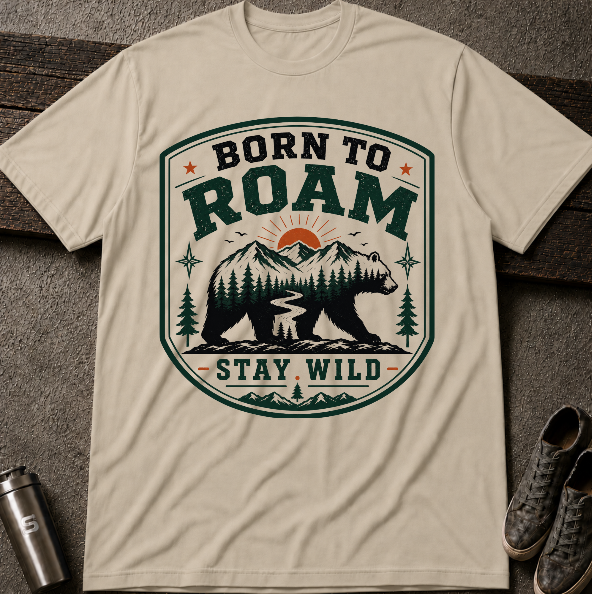 Born To Roam - Tee
