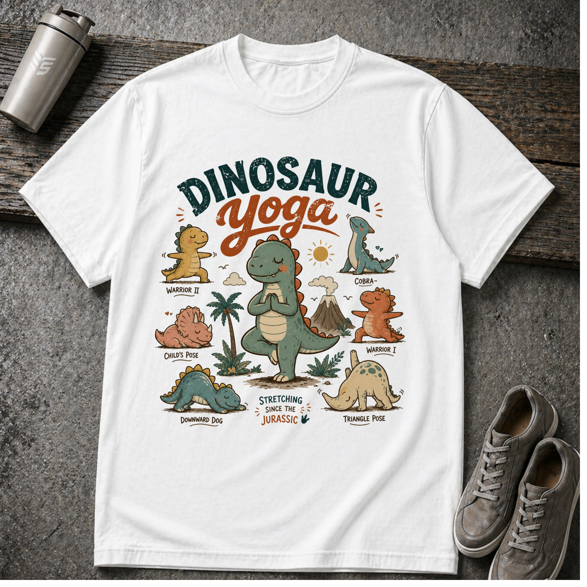 Dinosaur Yoga - Tee