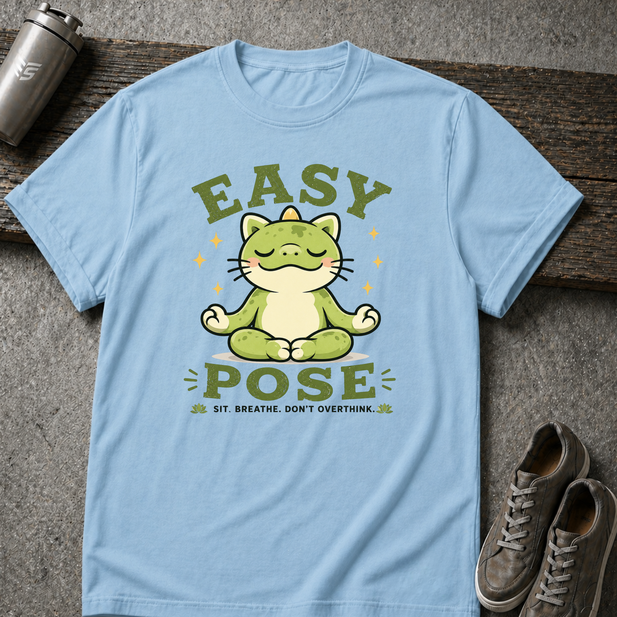 Easy Pose Dinosaur - Tee