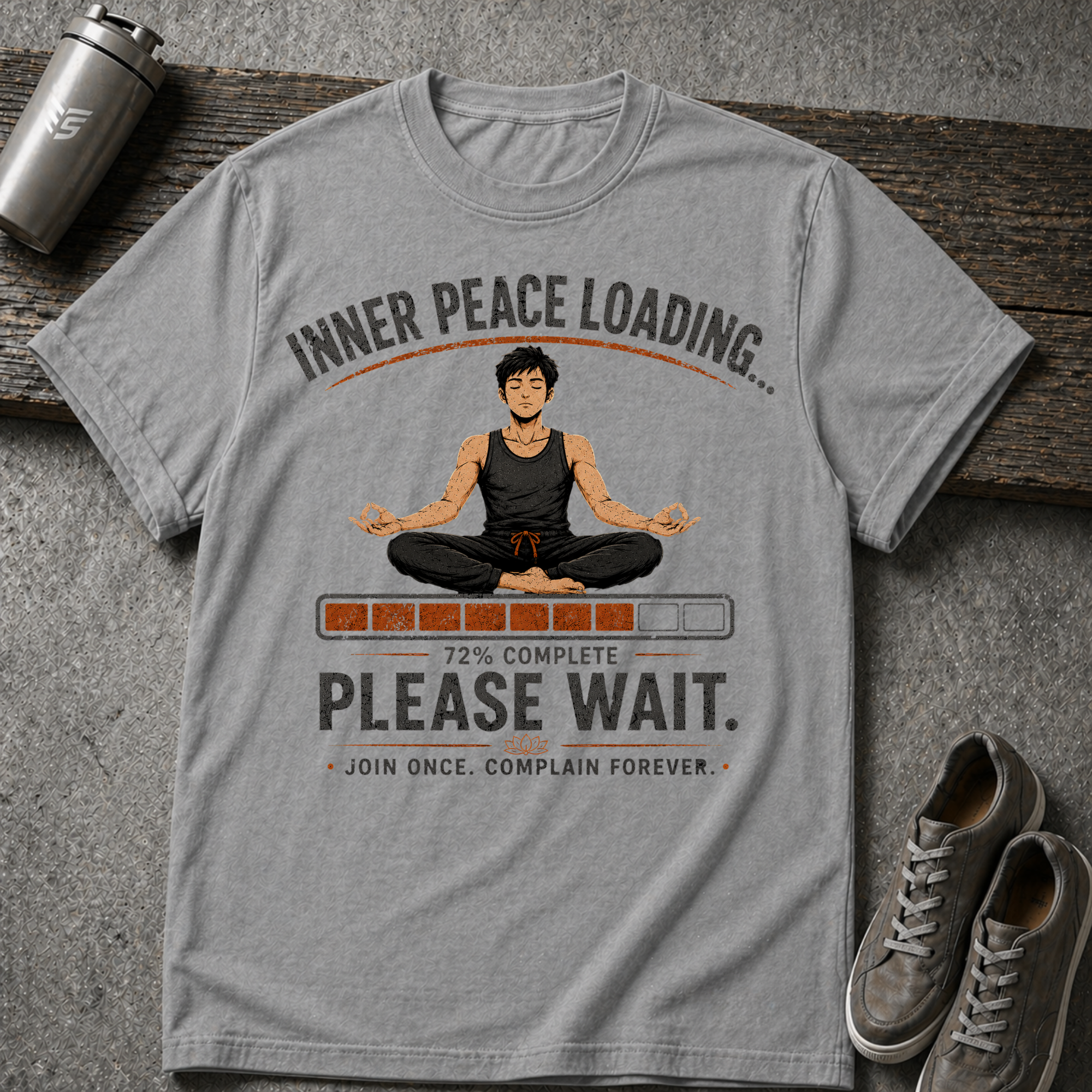 Inner Peace Mens Yoga - Tee