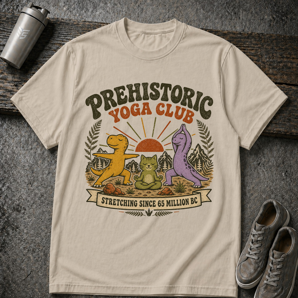 Prehistoric Yoga Club - Tee