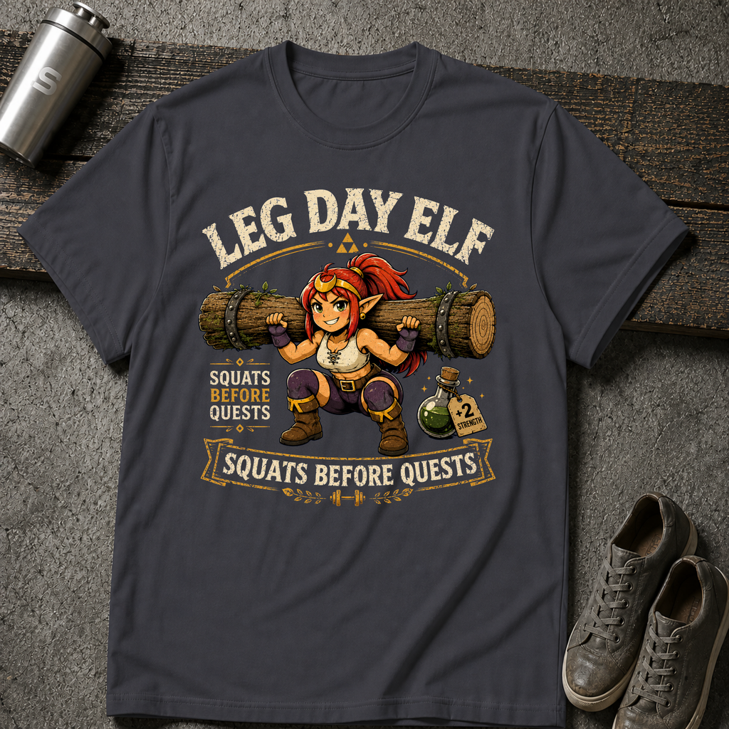 Leg Day Elf - Tee