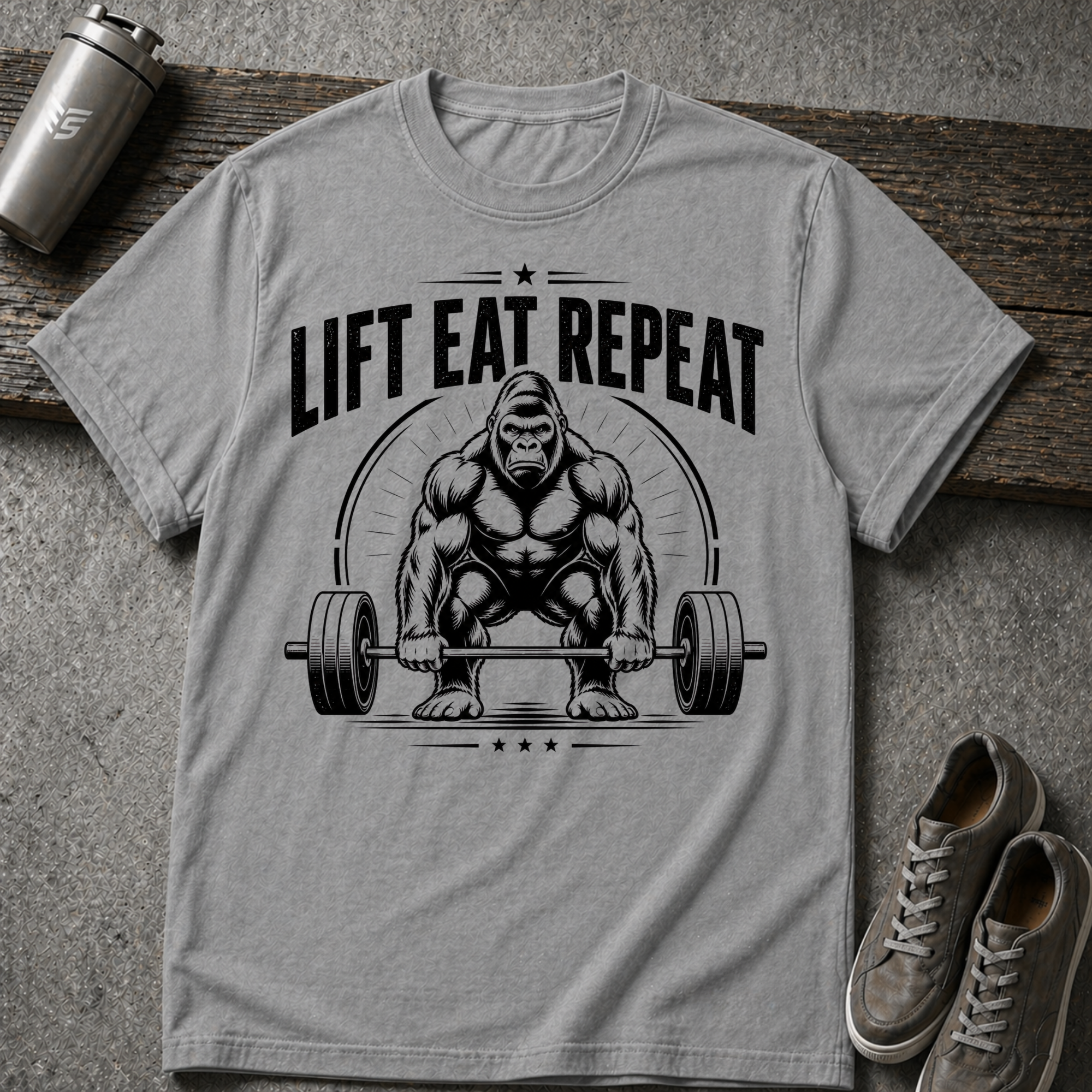 Lift Eat Repeat - Tee