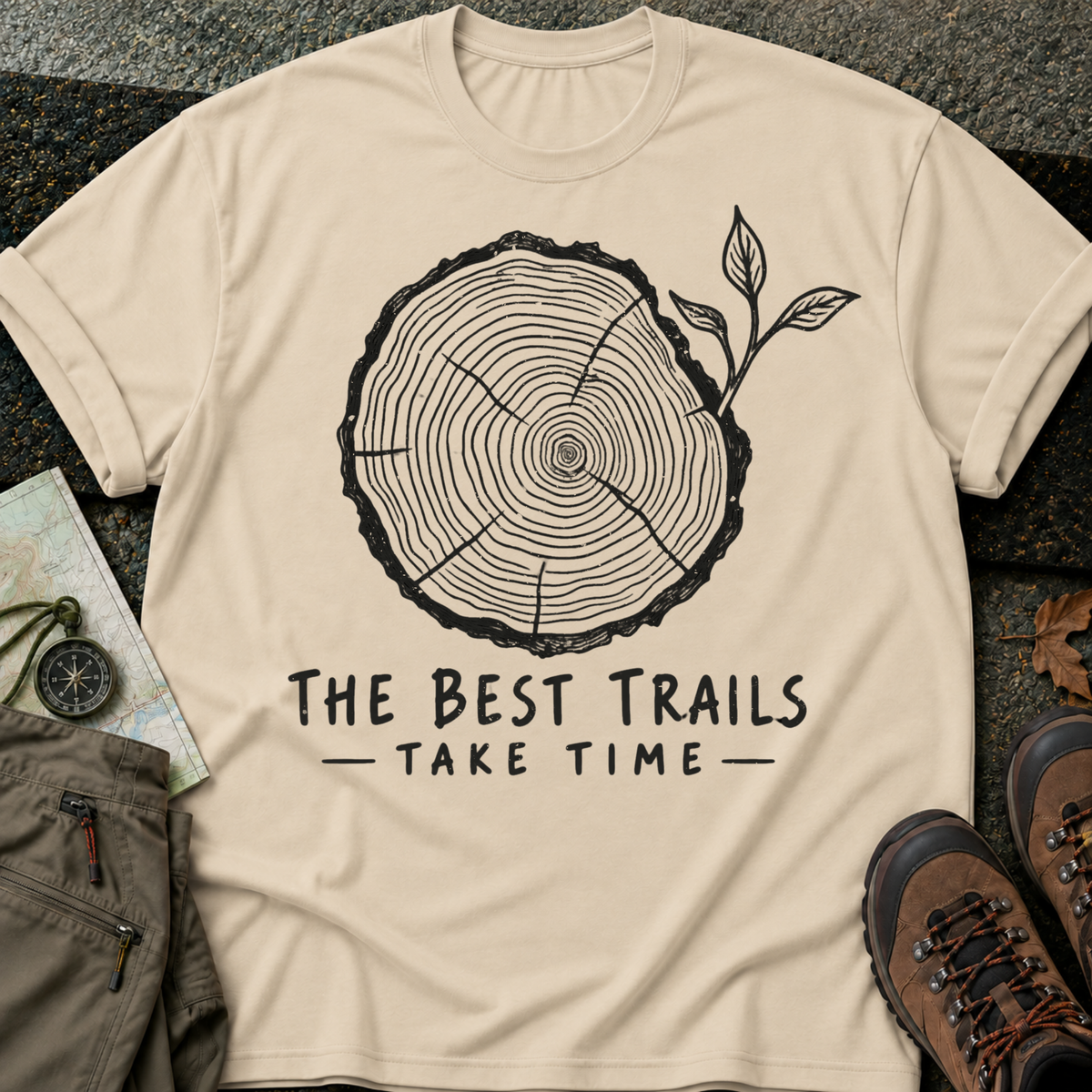 Trails Take Time - Tee