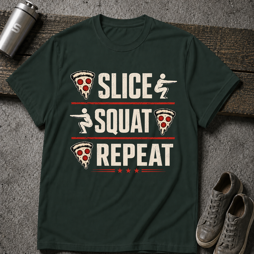 Slice & Squat - Tee