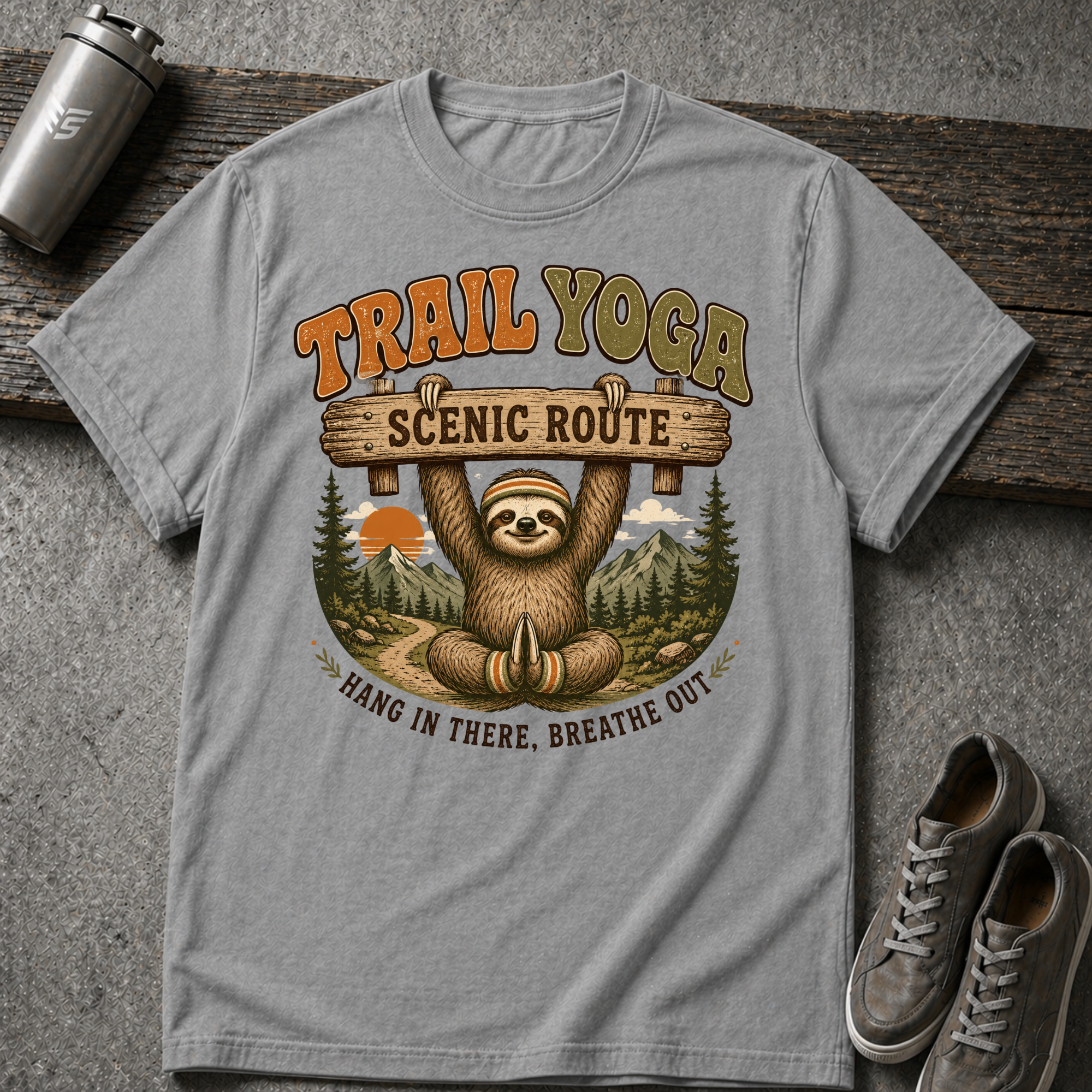 Sloth Yoga Trail - Tee