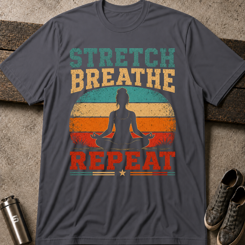Stretch Breath Repeat - Tee