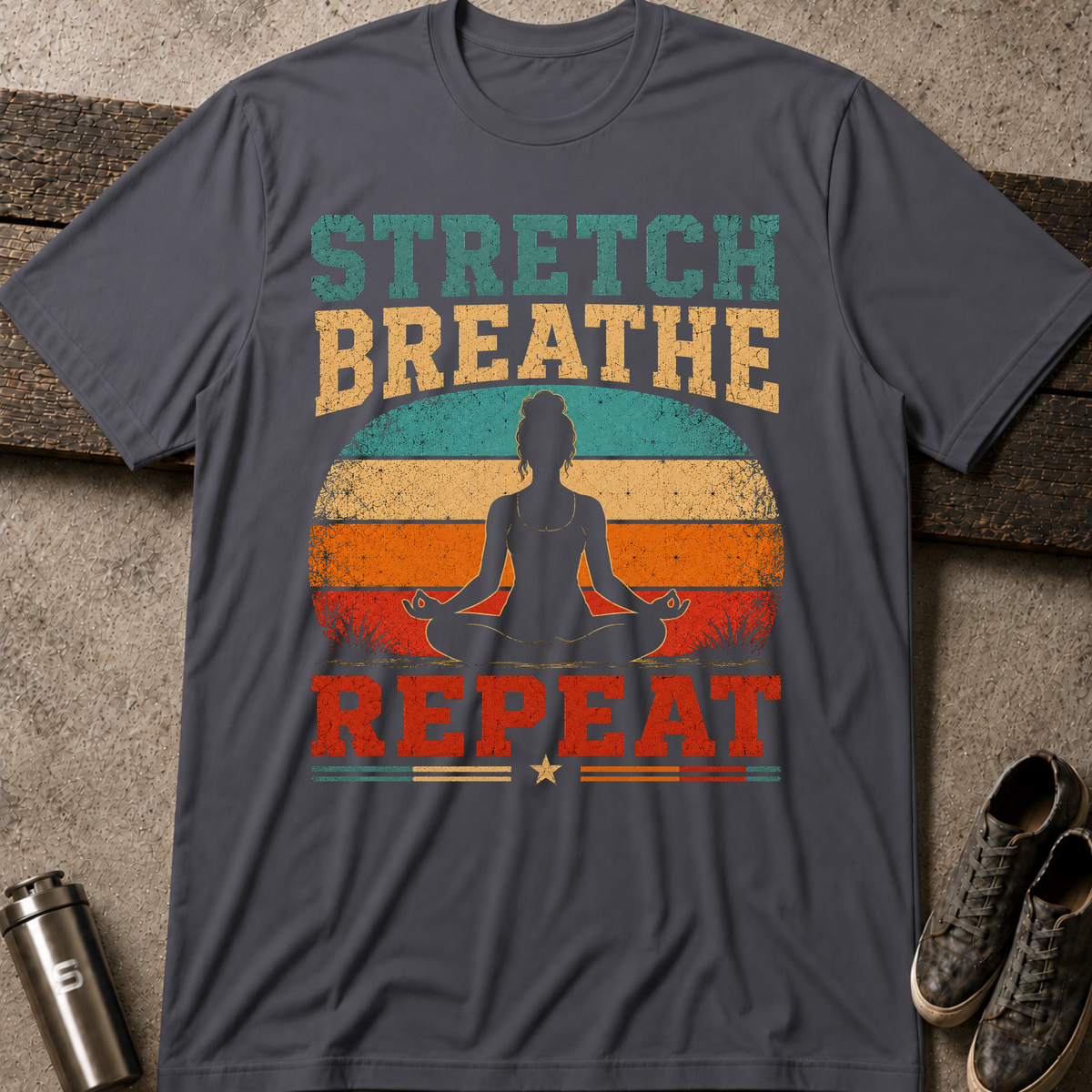 Stretch Breath Repeat - Tee