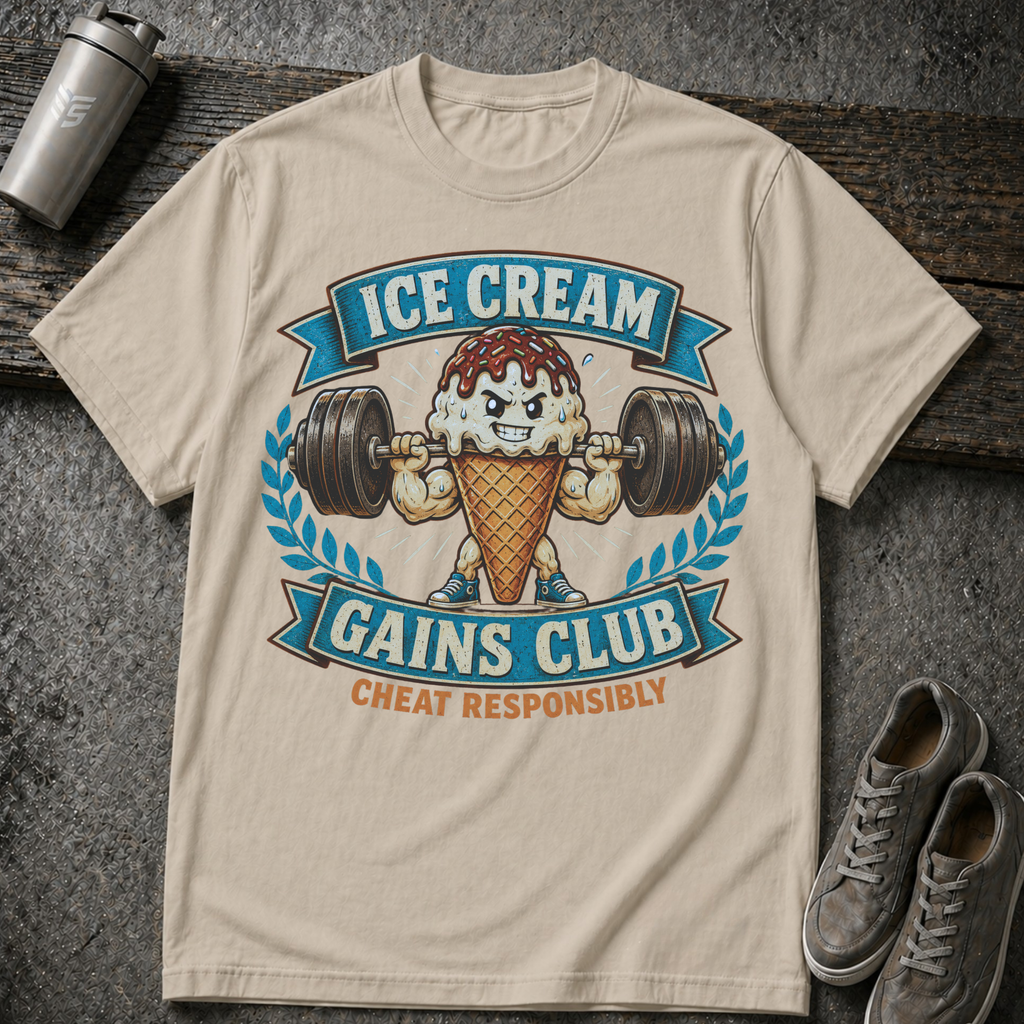Ice Cream Gains - Tee