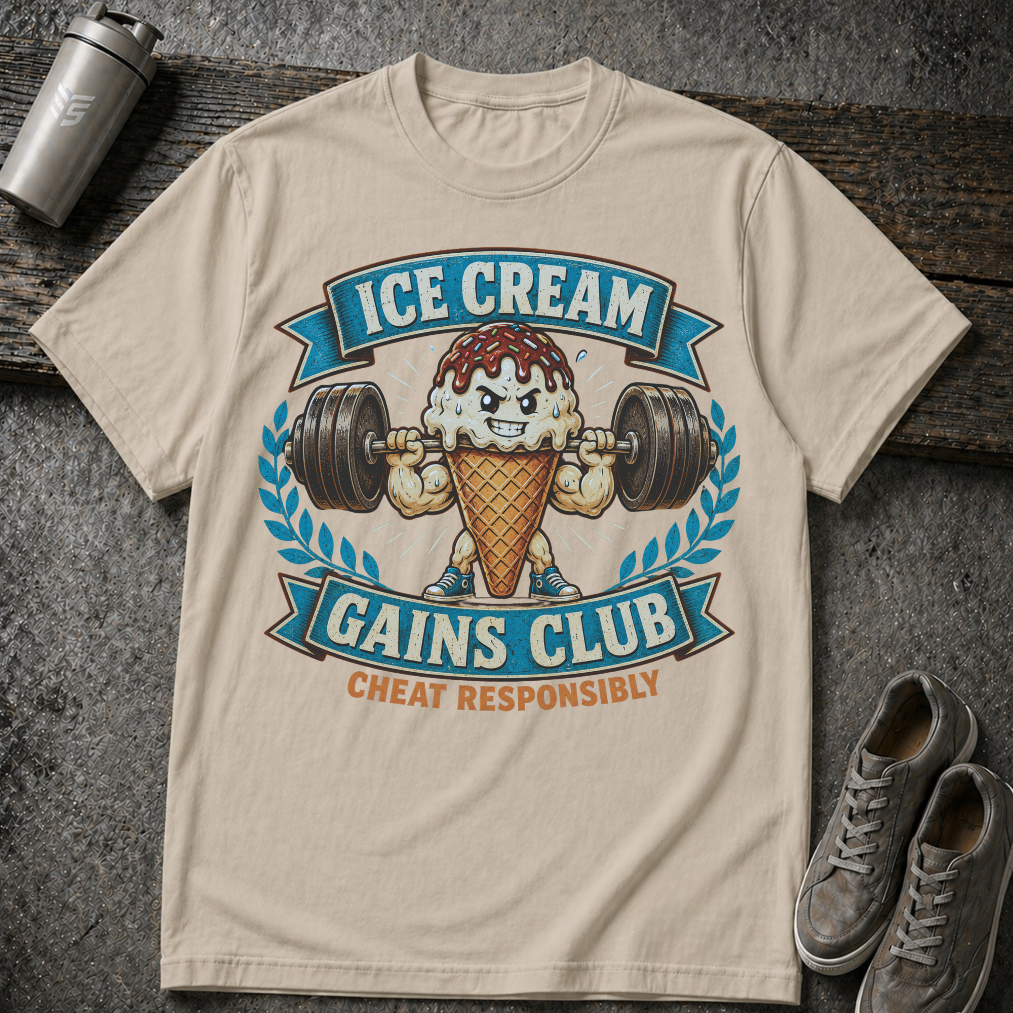Ice Cream Gains - Tee
