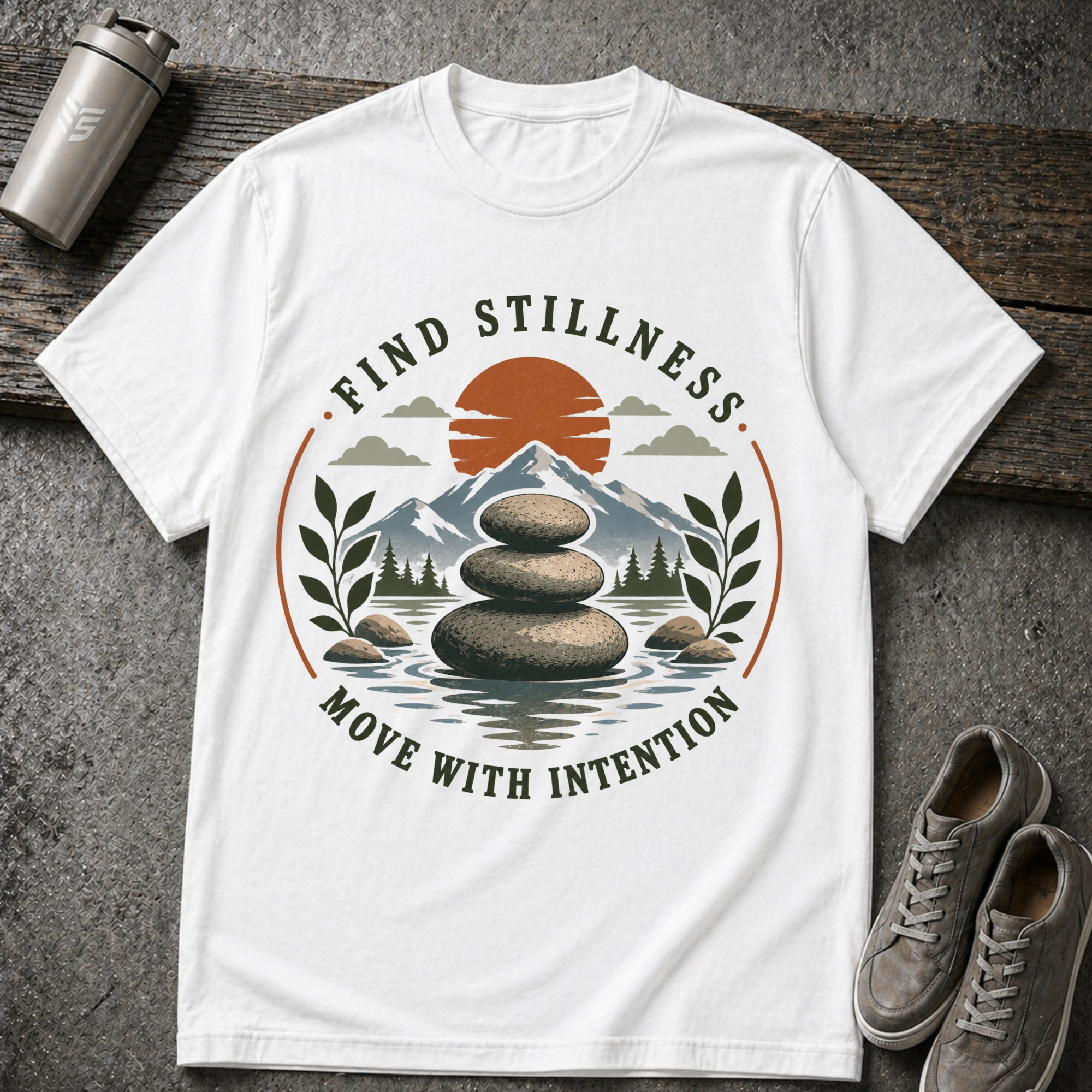 Find Stillness Yoga - Tee