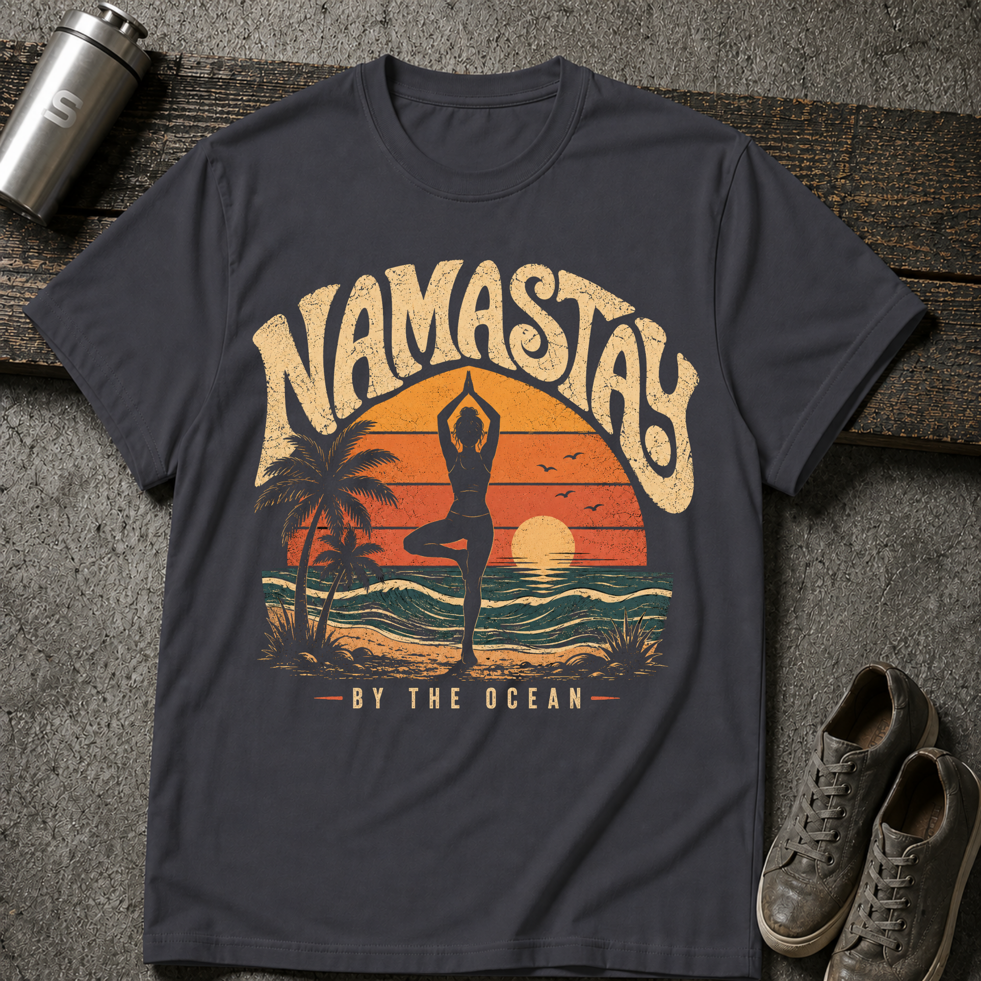 Sunset Yoga - Tee