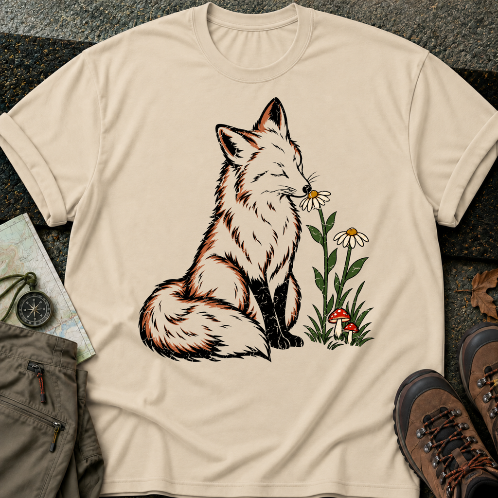 Fox & Flowers - Tee