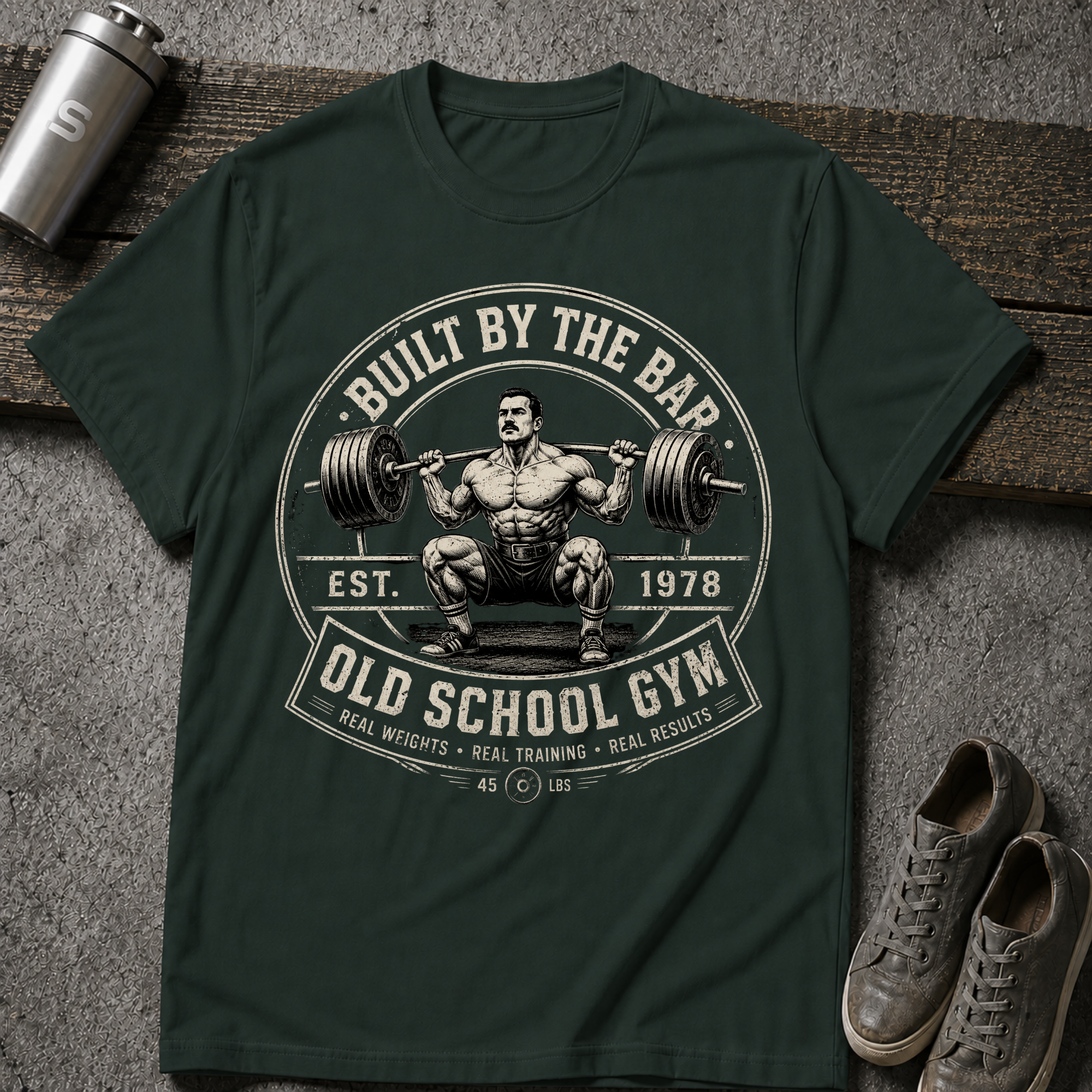 Built By The Bar - Tee