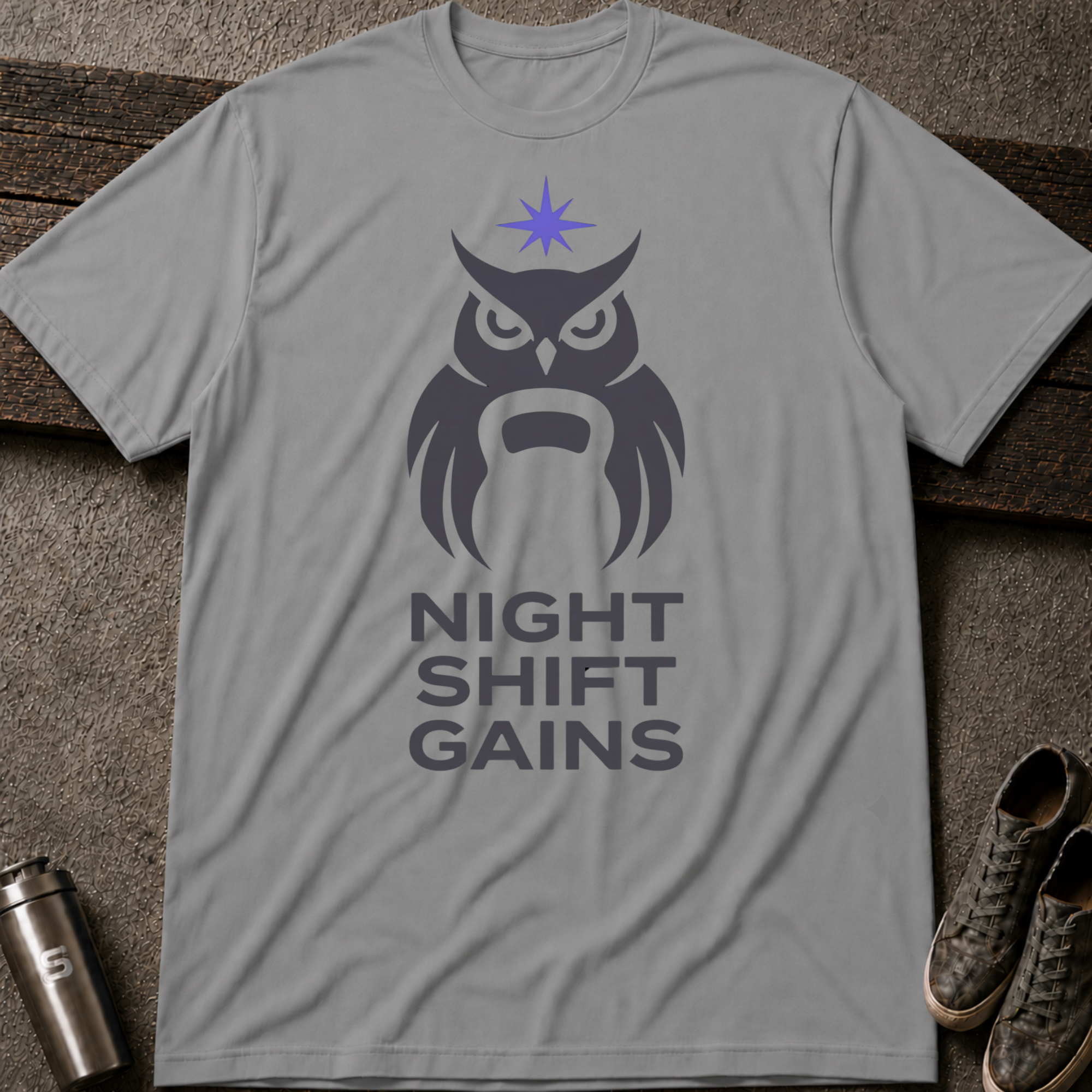 Night Shift Gains - Tee