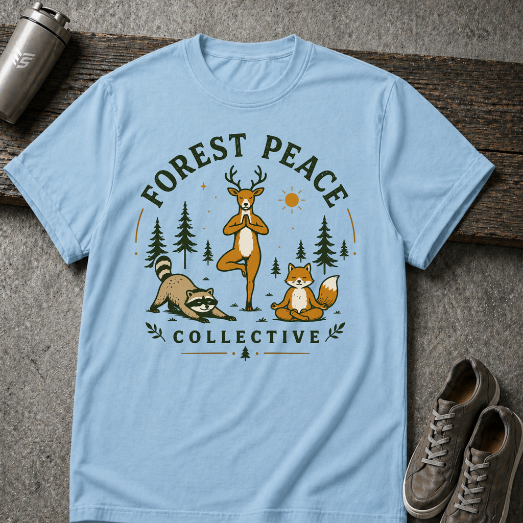 Yoga In The Woods - Tee