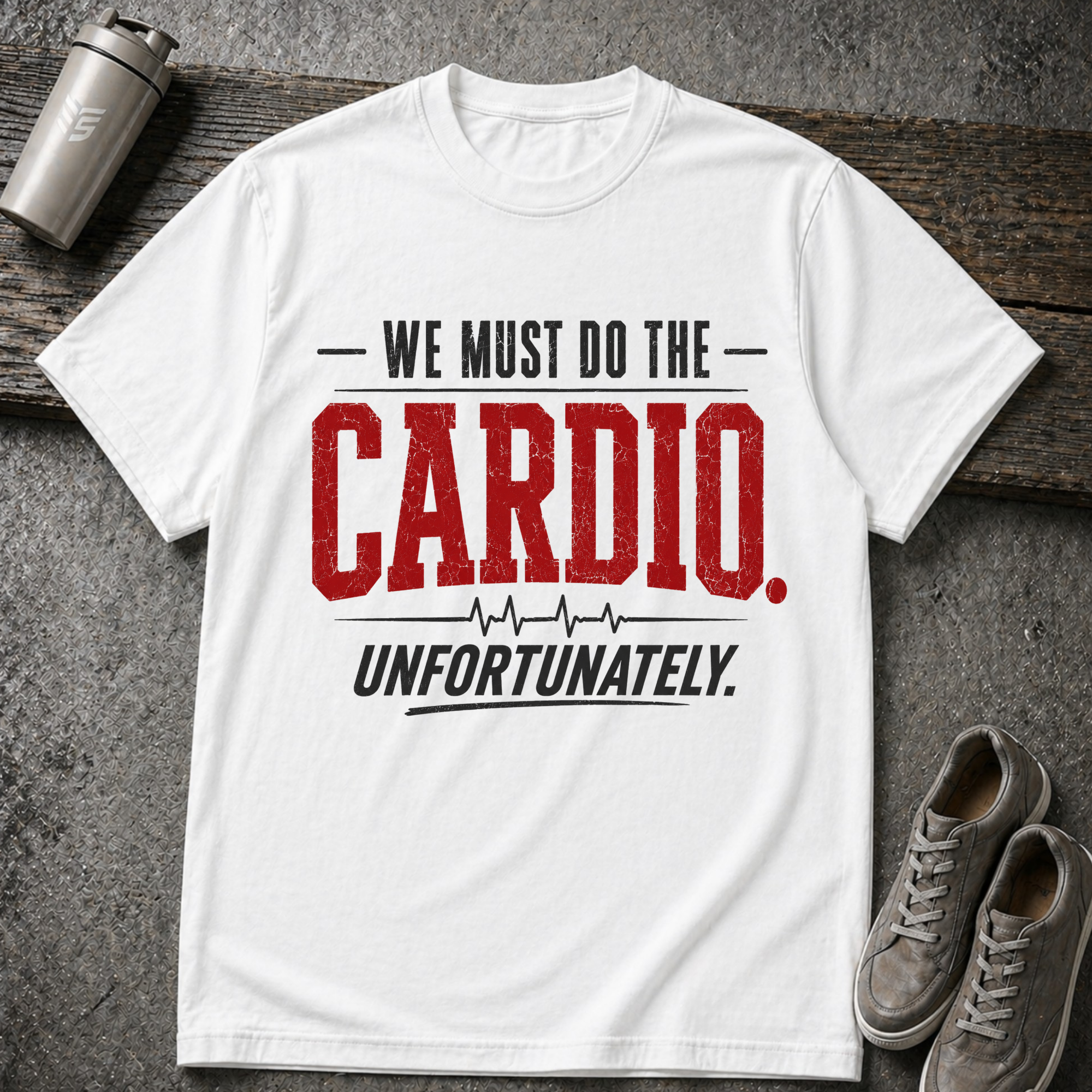 We Must Do Cardio - Tee