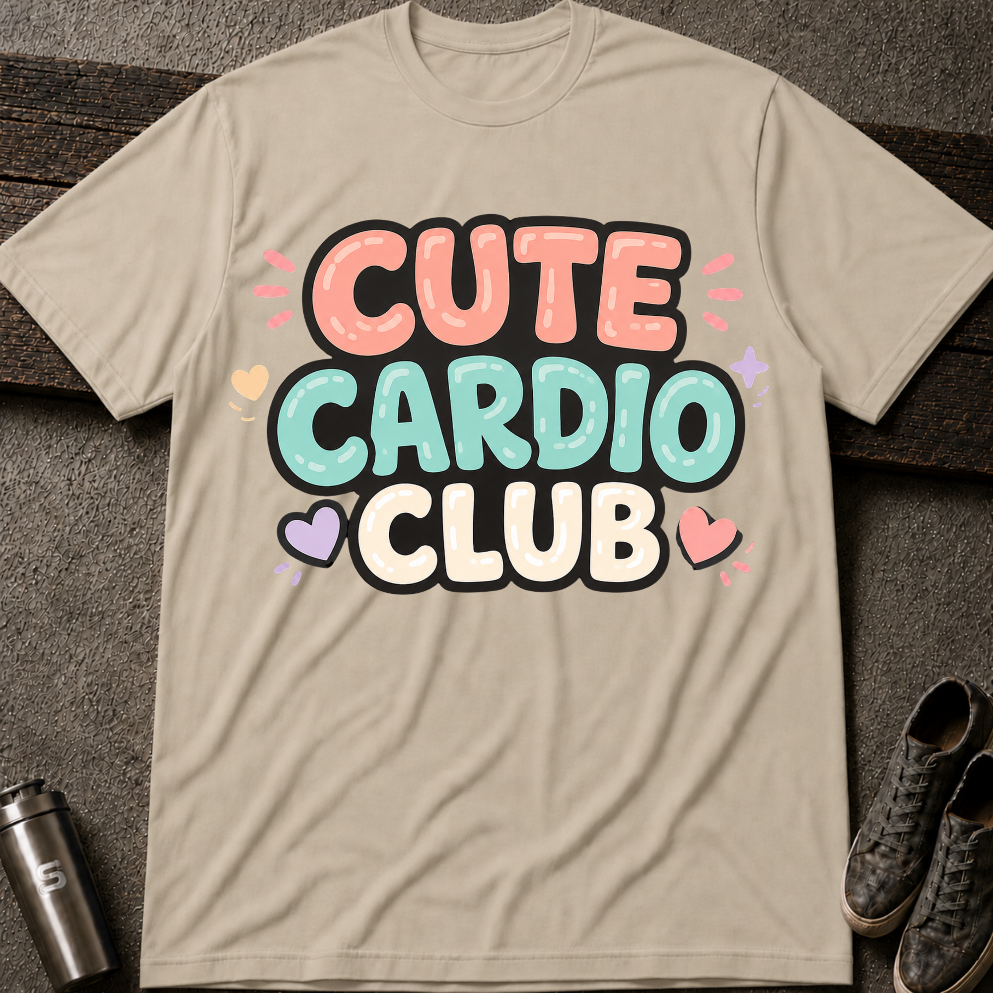 Cute Cardio Club  - Tee