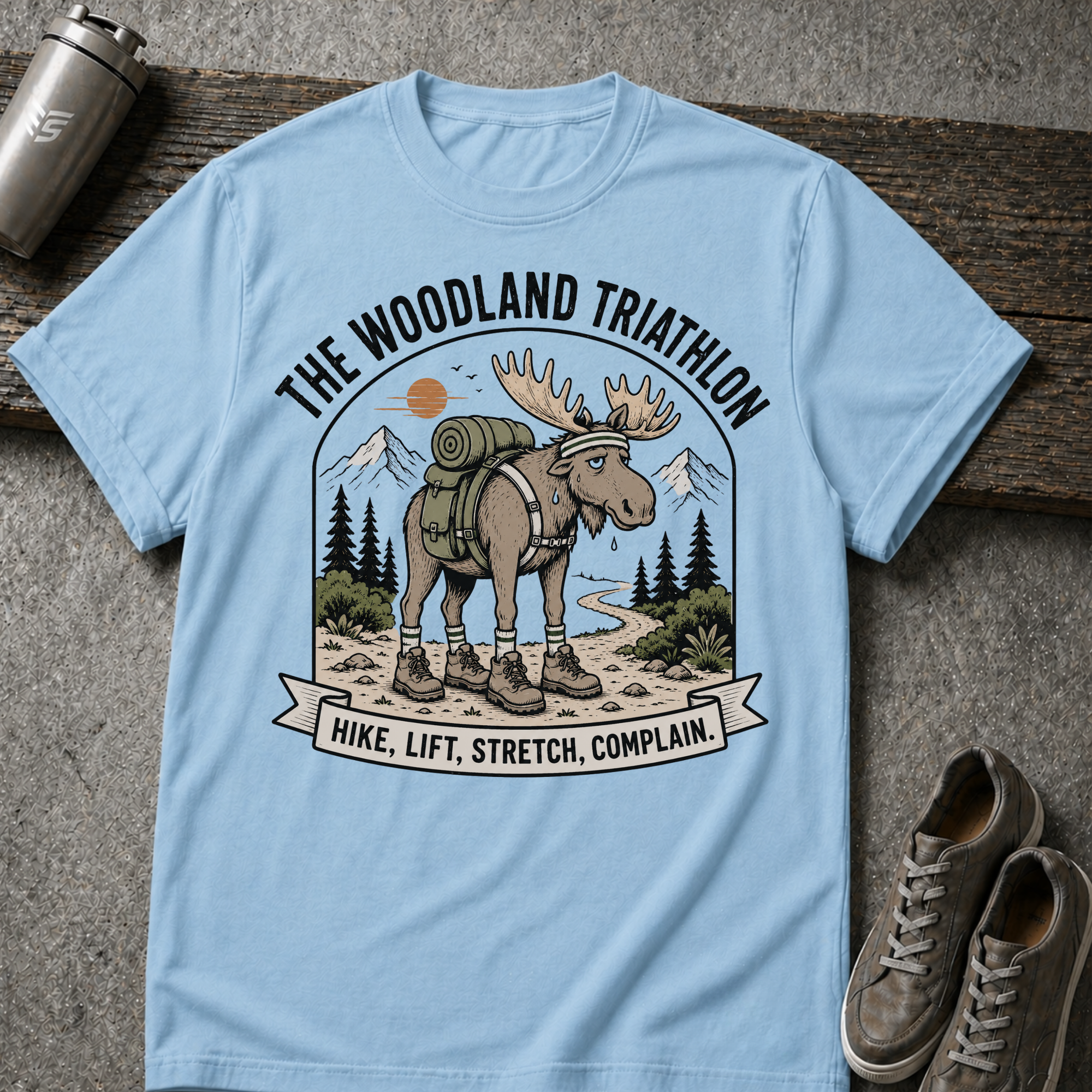 Woodland Triathlon Tee