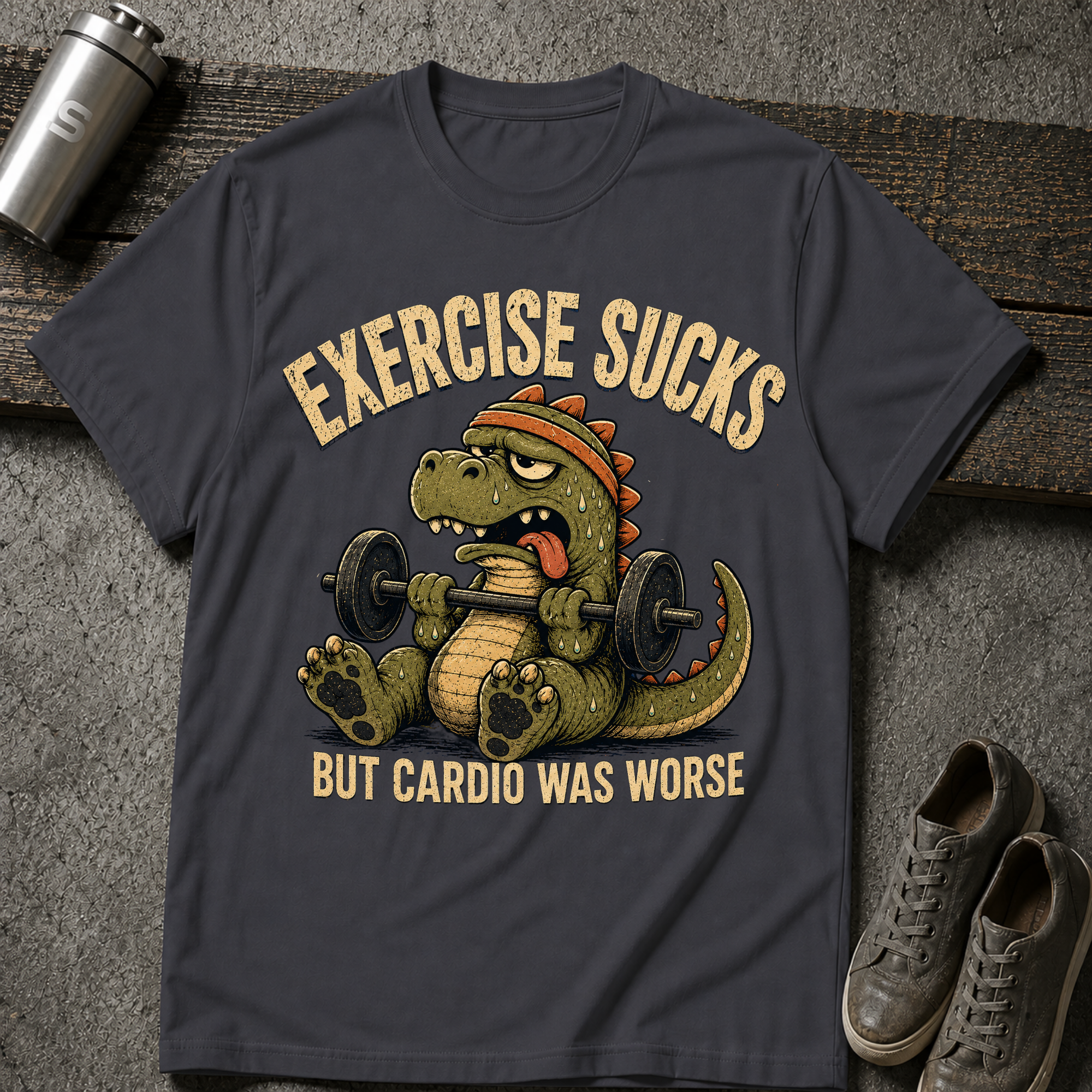 Exercise Sucks - Tee