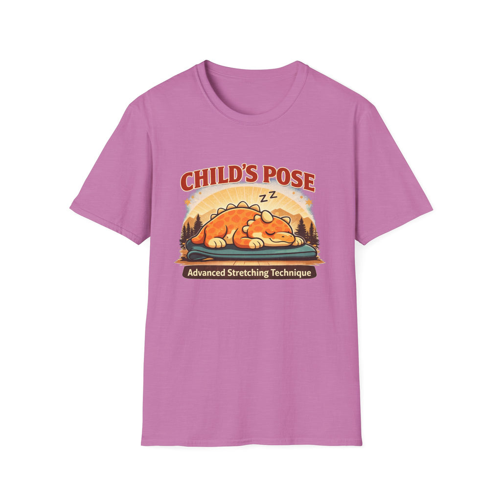 Dinosaur Childs Pose - T-Shirt