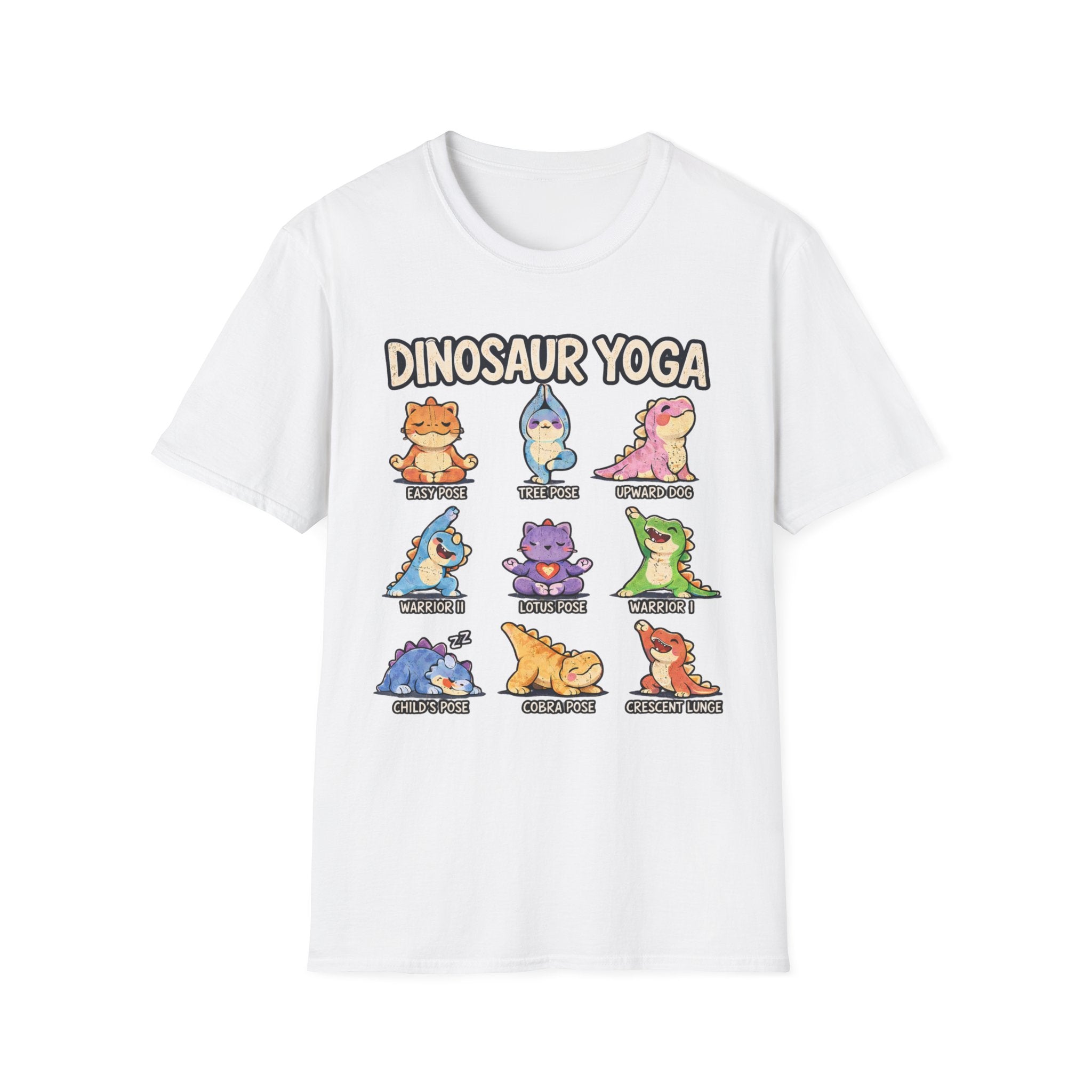 Dinosaur Yoga - T-Shirt