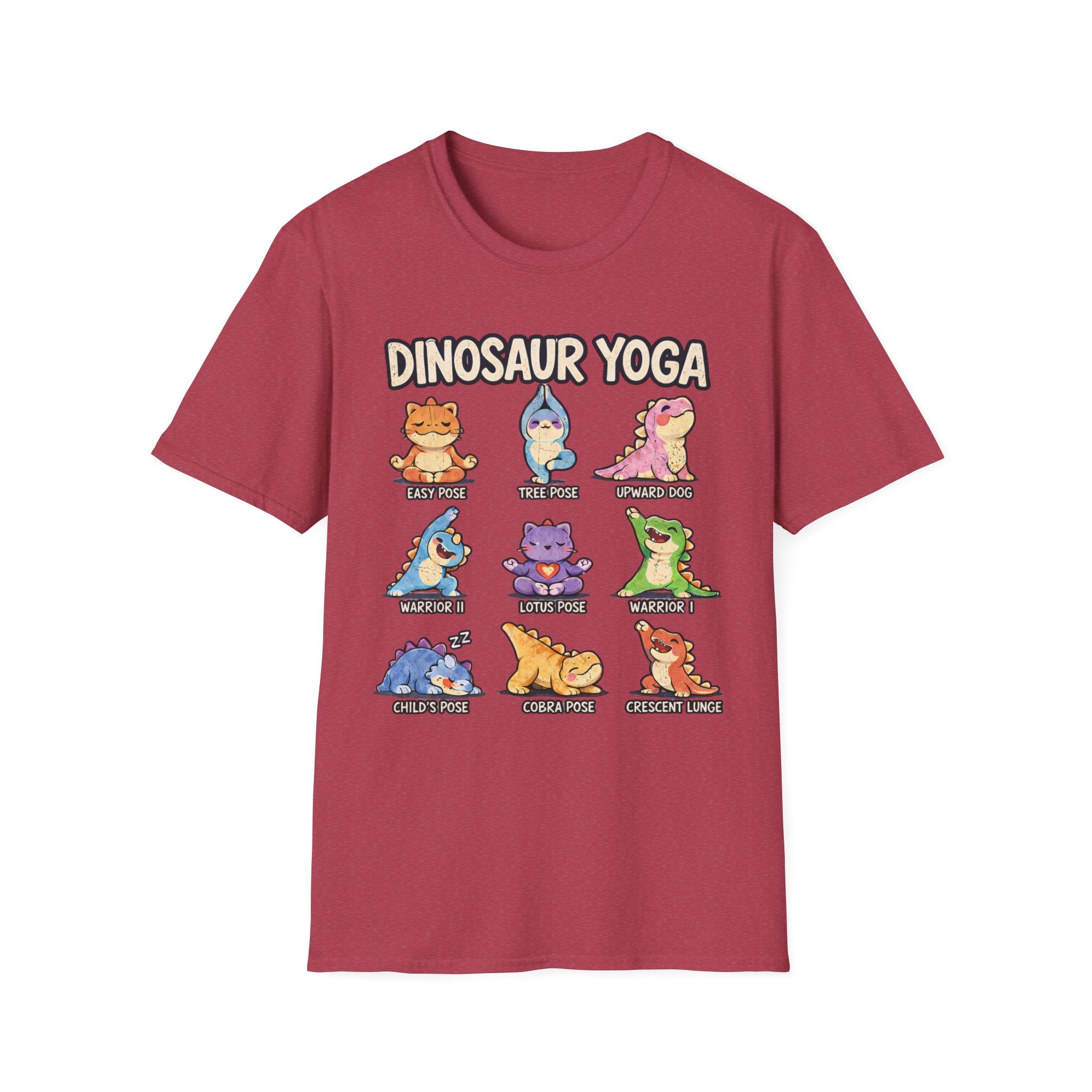 Dinosaur Yoga - T-Shirt
