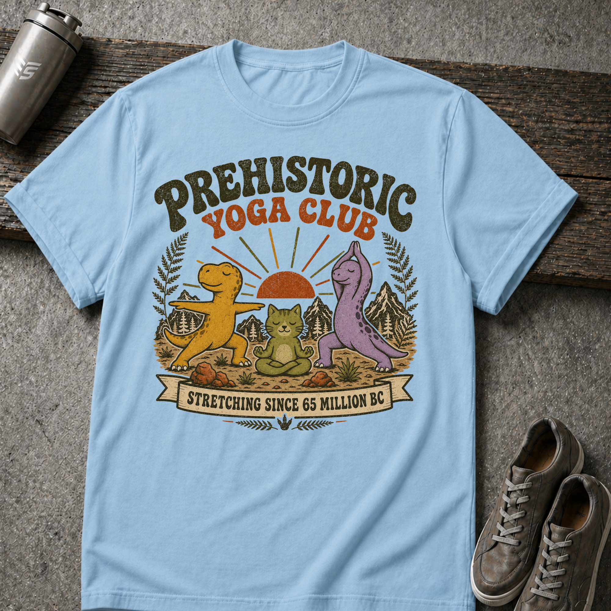 Prehistoric Yoga Club - Tee