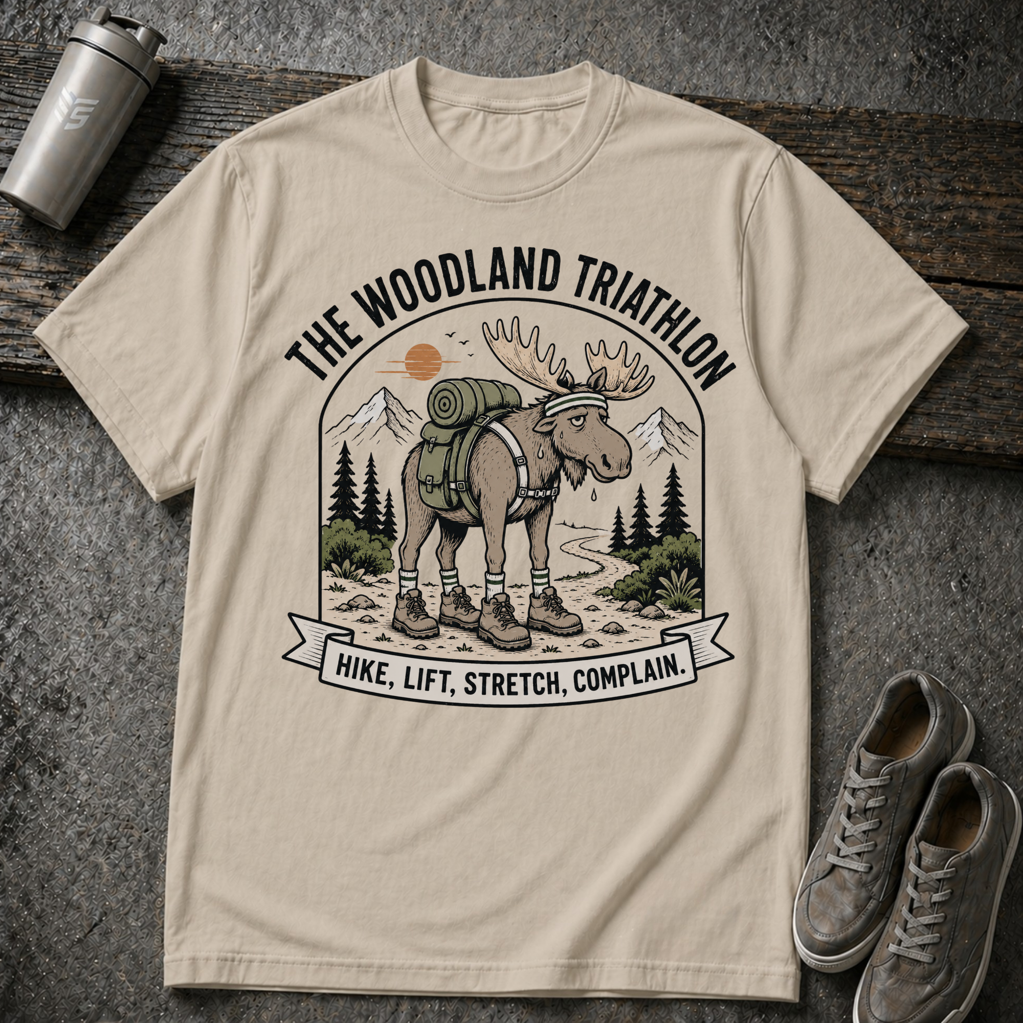 Woodland Triathlon Tee