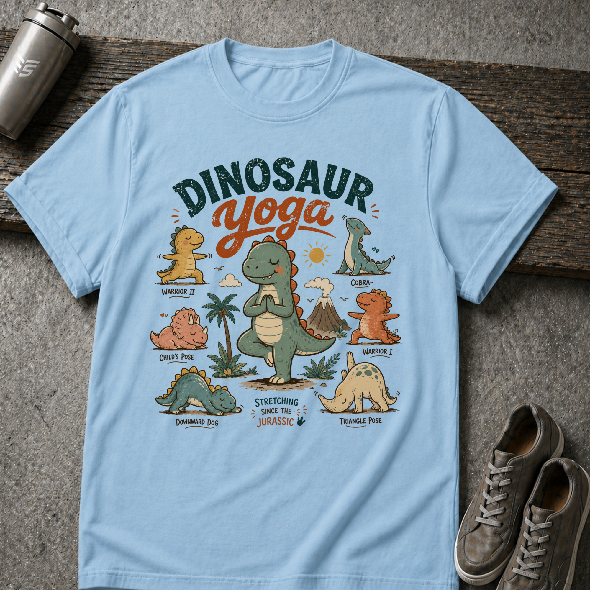 Dinosaur Yoga - Tee