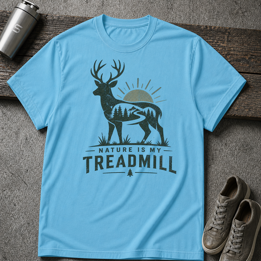 Nature Is My Treadmil - Tee