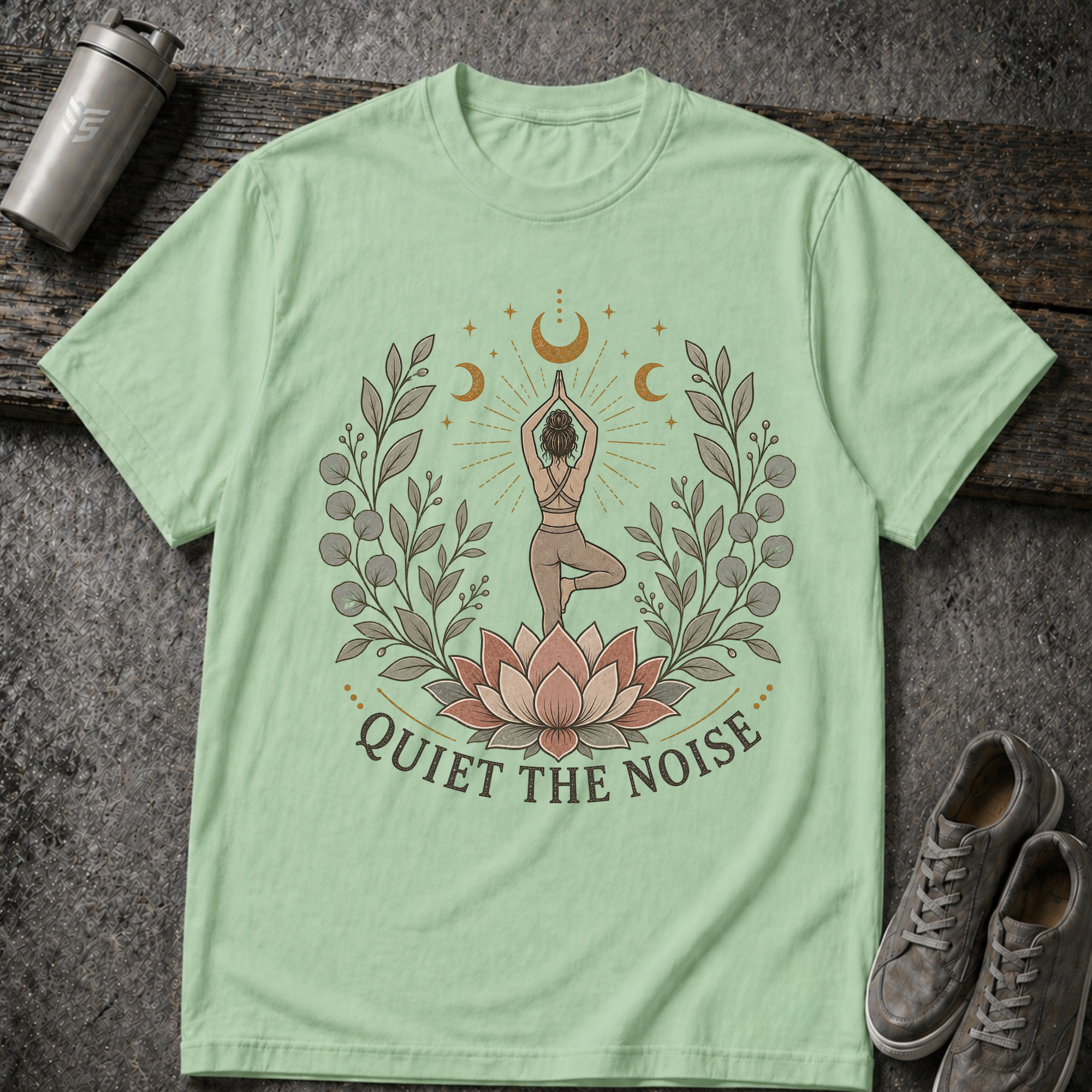 Quiet The Noise Yoga Tee