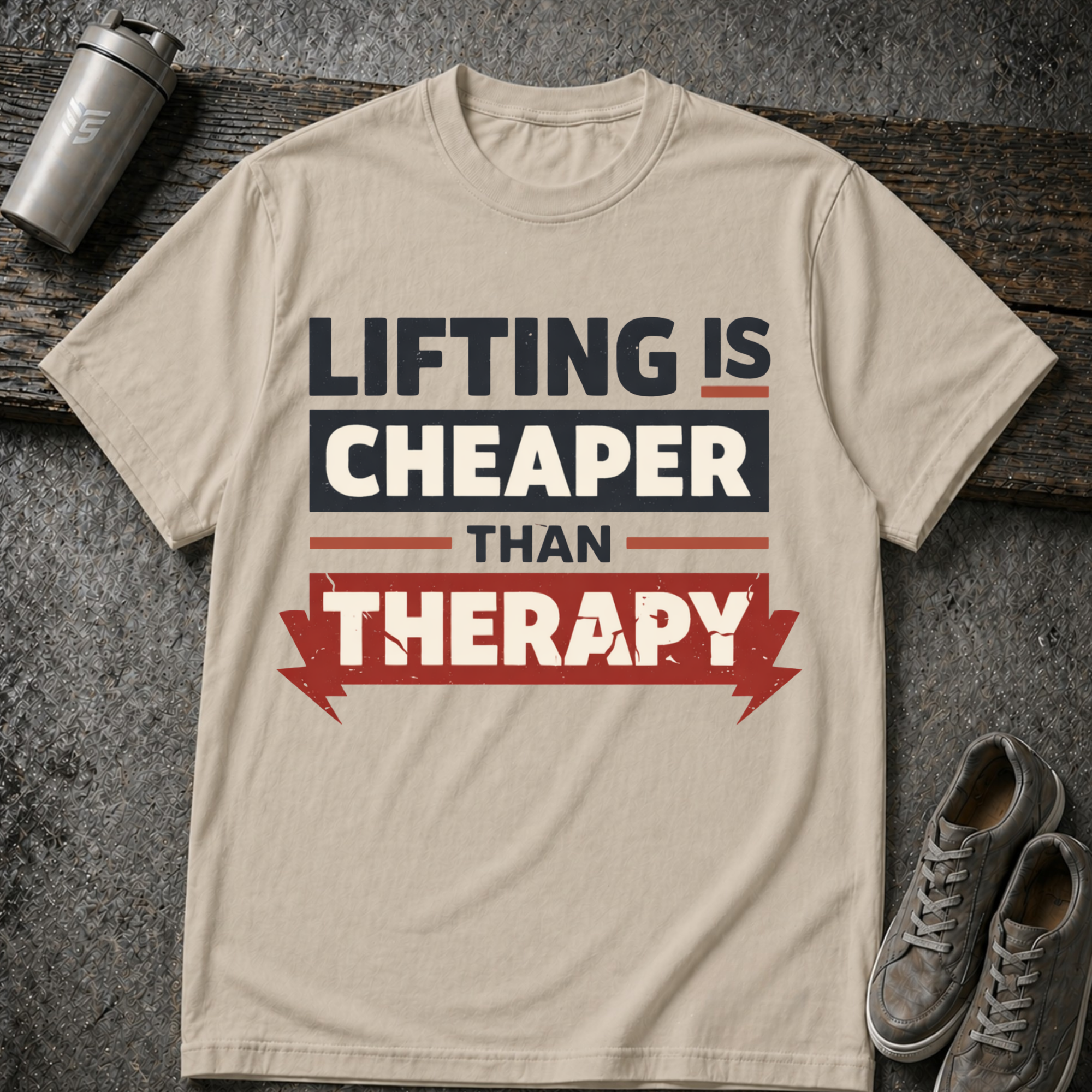 Lifting is Cheaper - Tee