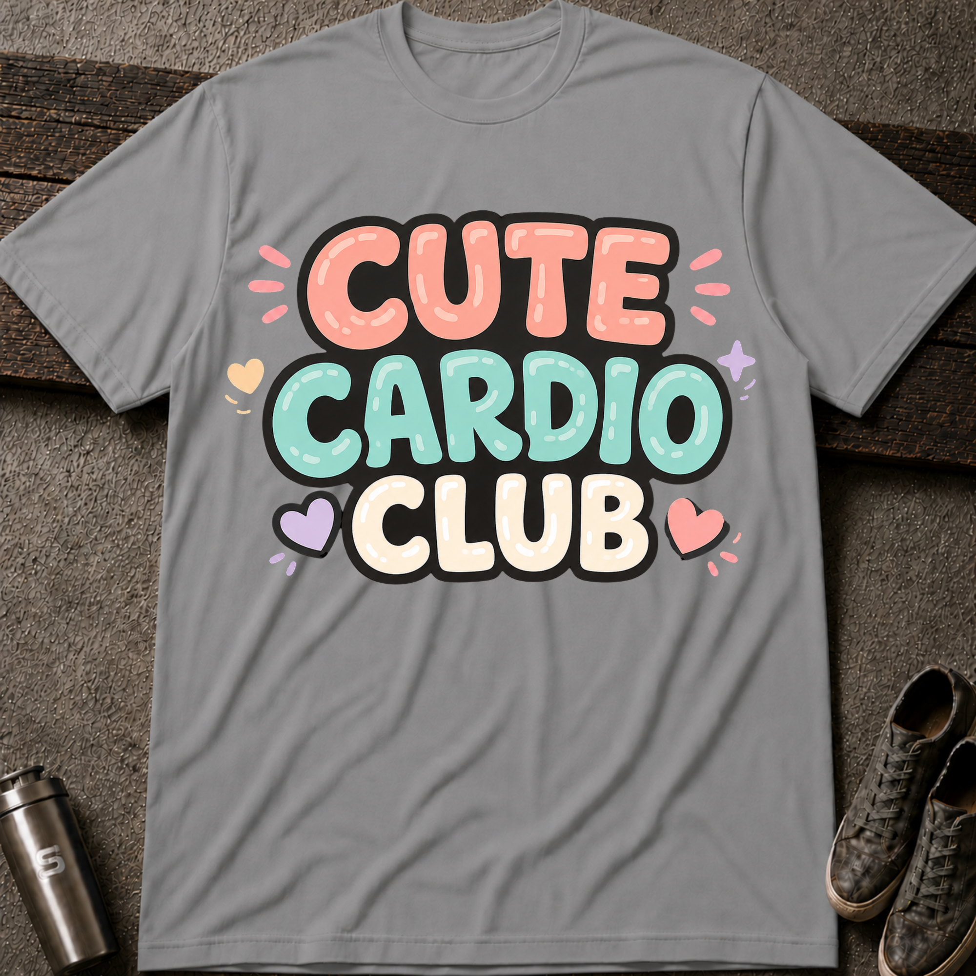 Cute Cardio Club  - Tee