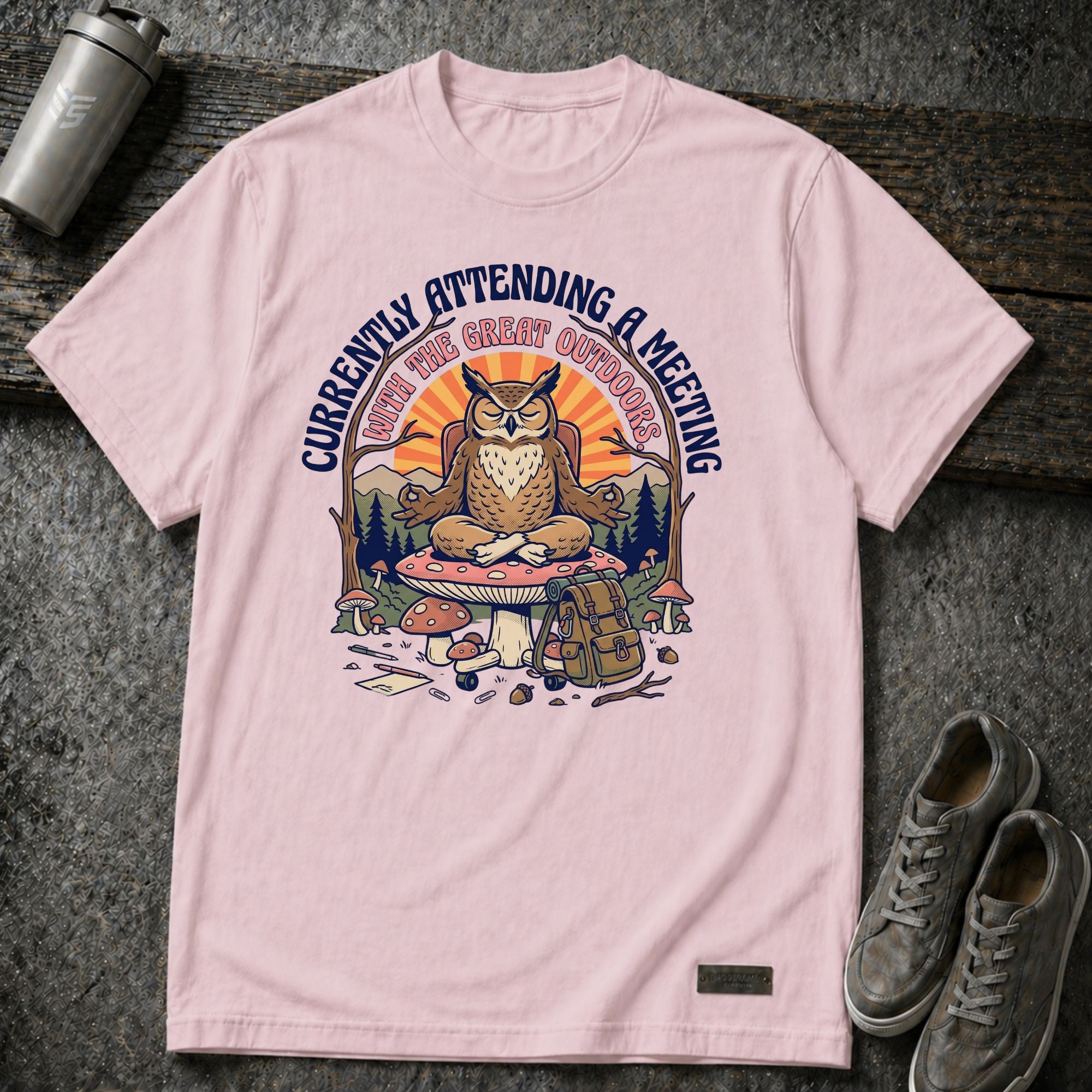Attending A Meeting  Tee