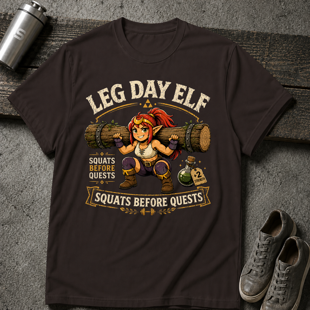 Leg Day Elf - Tee